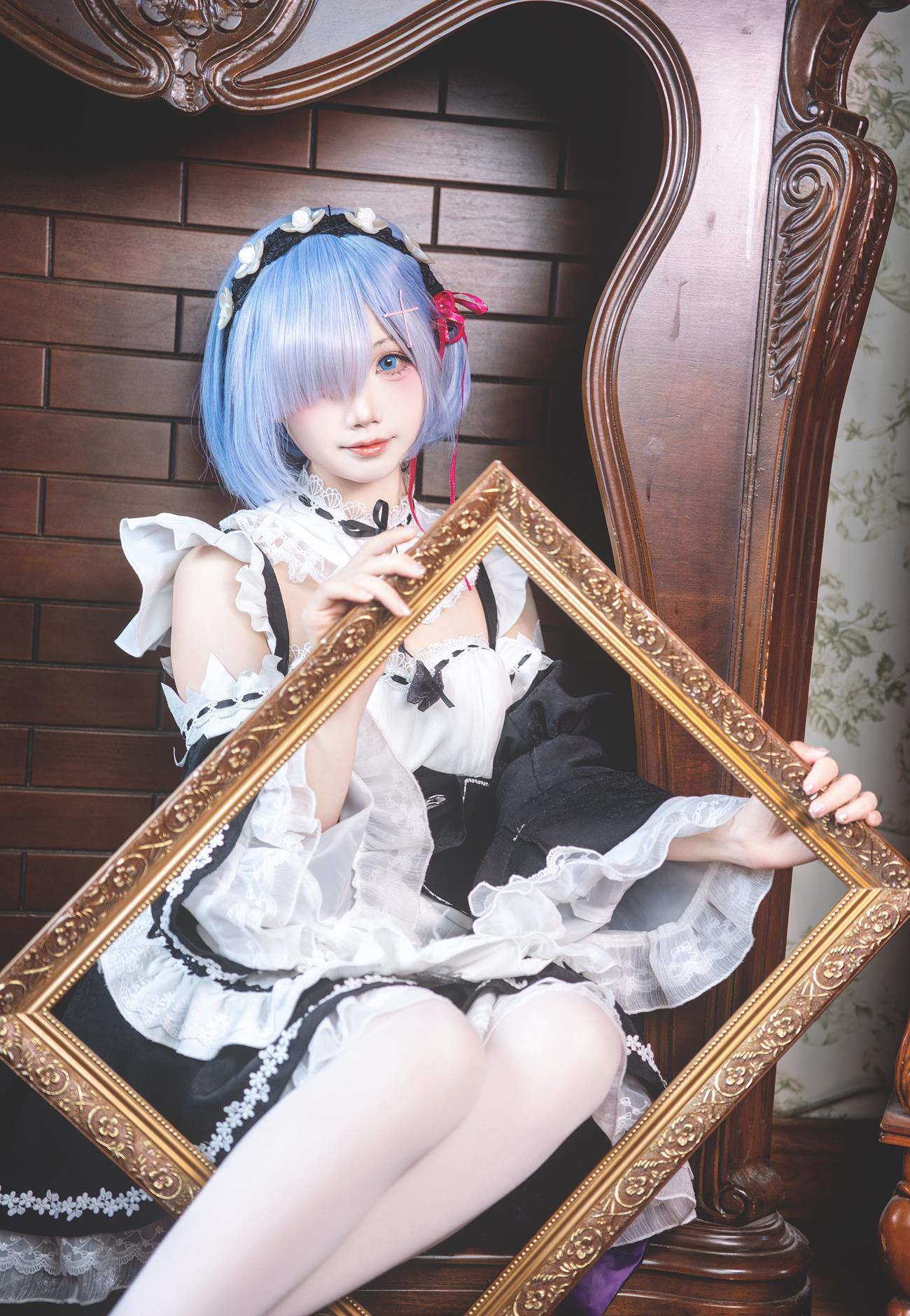 图片[17]-Shika小鹿鹿 – 蕾姆[18P] – 速更版-美库