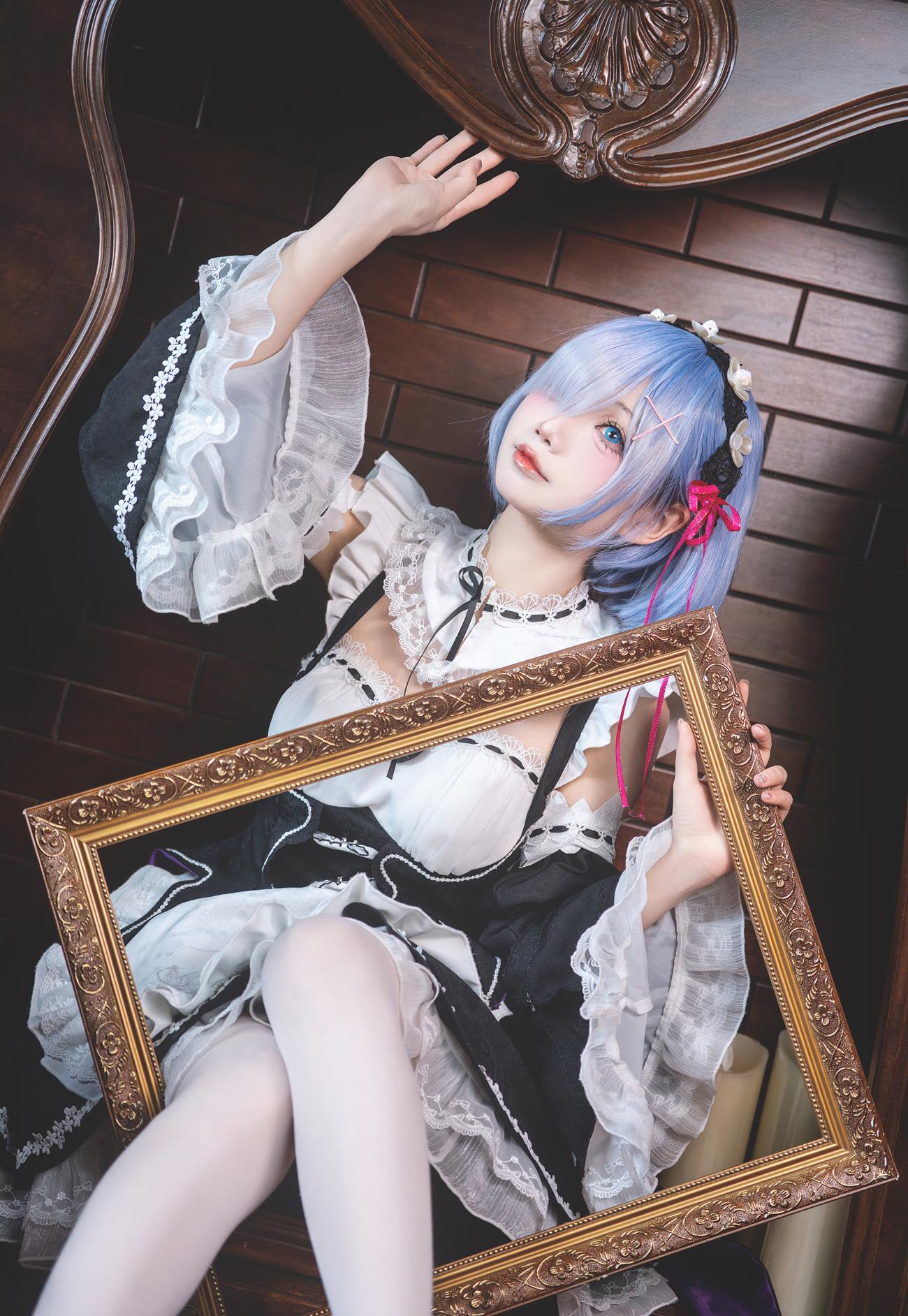 图片[18]-Shika小鹿鹿 – 蕾姆[18P] – 速更版-美库