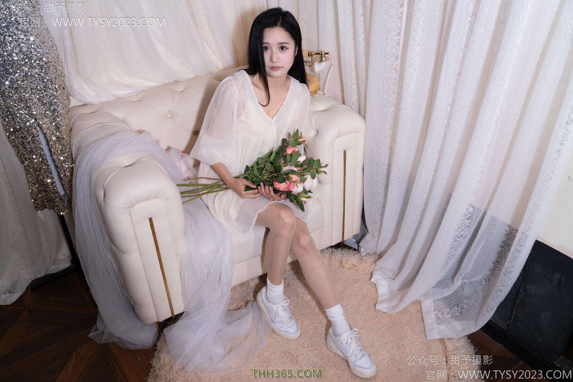 图片[11]-甜予摄影 NO.112 澜澜-板鞋、白棉袜、肉丝（脚尖加固款）[86P] – 速更版-美库