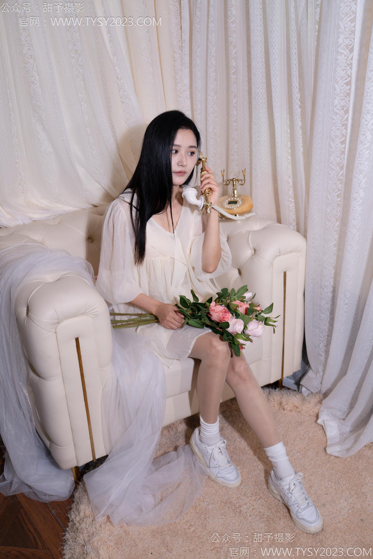 图片[13]-甜予摄影 NO.112 澜澜-板鞋、白棉袜、肉丝（脚尖加固款）[86P] – 速更版-美库