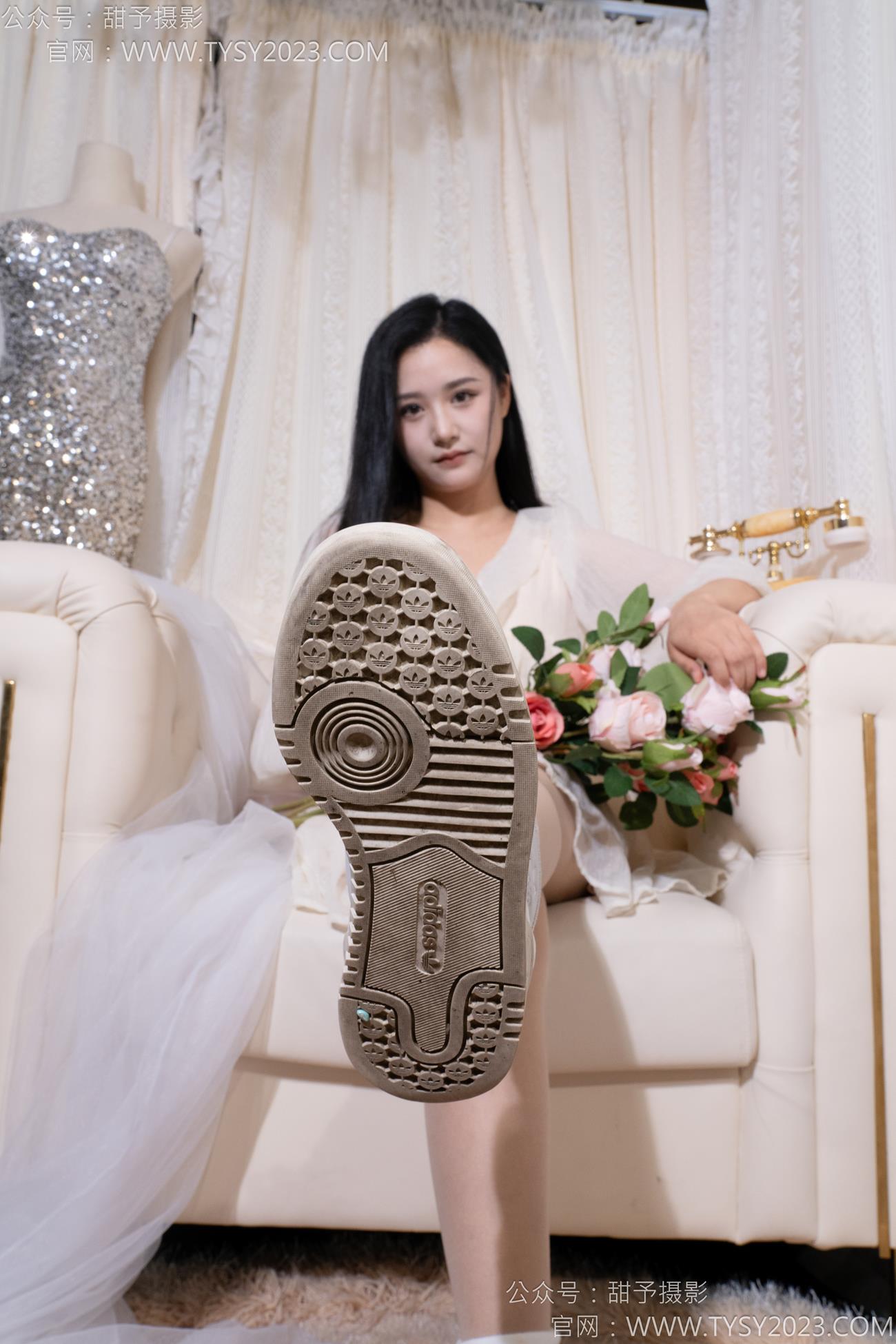 图片[20]-甜予摄影 NO.112 澜澜-板鞋、白棉袜、肉丝（脚尖加固款）[86P] – 速更版-美库