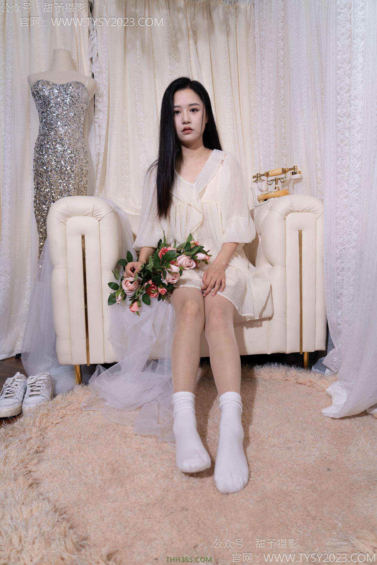 图片[36]-甜予摄影 NO.112 澜澜-板鞋、白棉袜、肉丝（脚尖加固款）[86P] – 速更版-美库