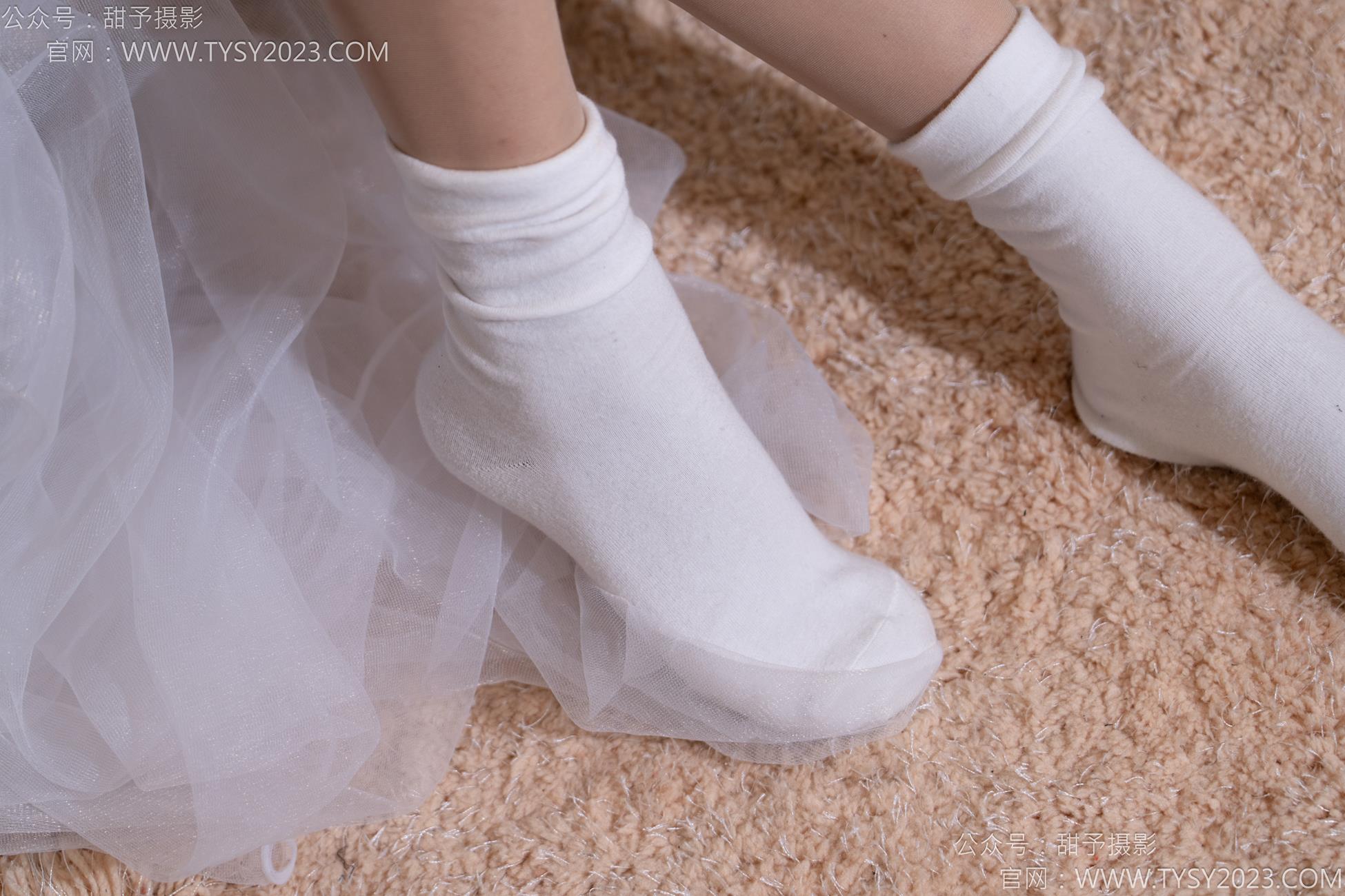 图片[46]-甜予摄影 NO.112 澜澜-板鞋、白棉袜、肉丝（脚尖加固款）[86P] – 速更版-美库