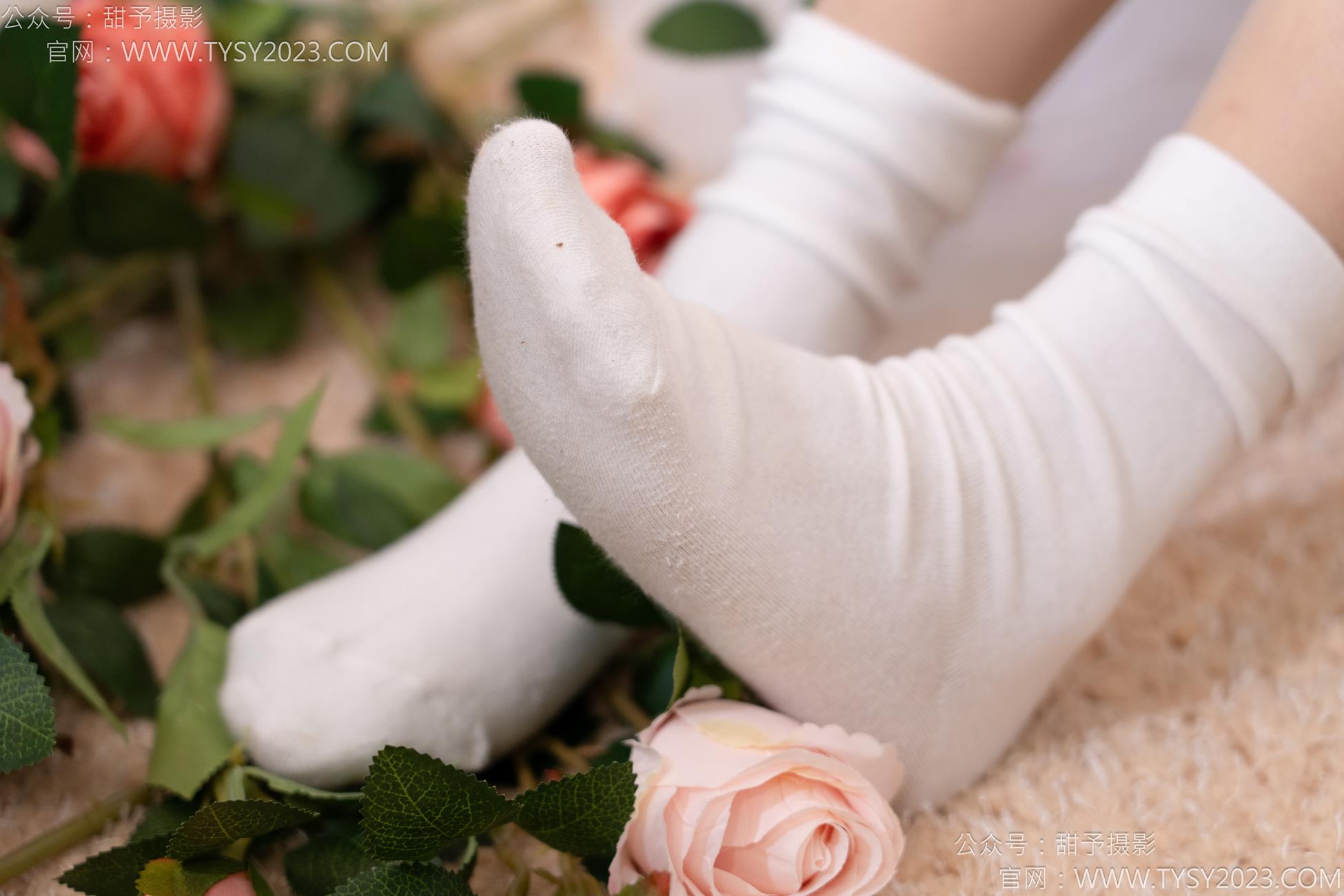 图片[54]-甜予摄影 NO.112 澜澜-板鞋、白棉袜、肉丝（脚尖加固款）[86P] – 速更版-美库