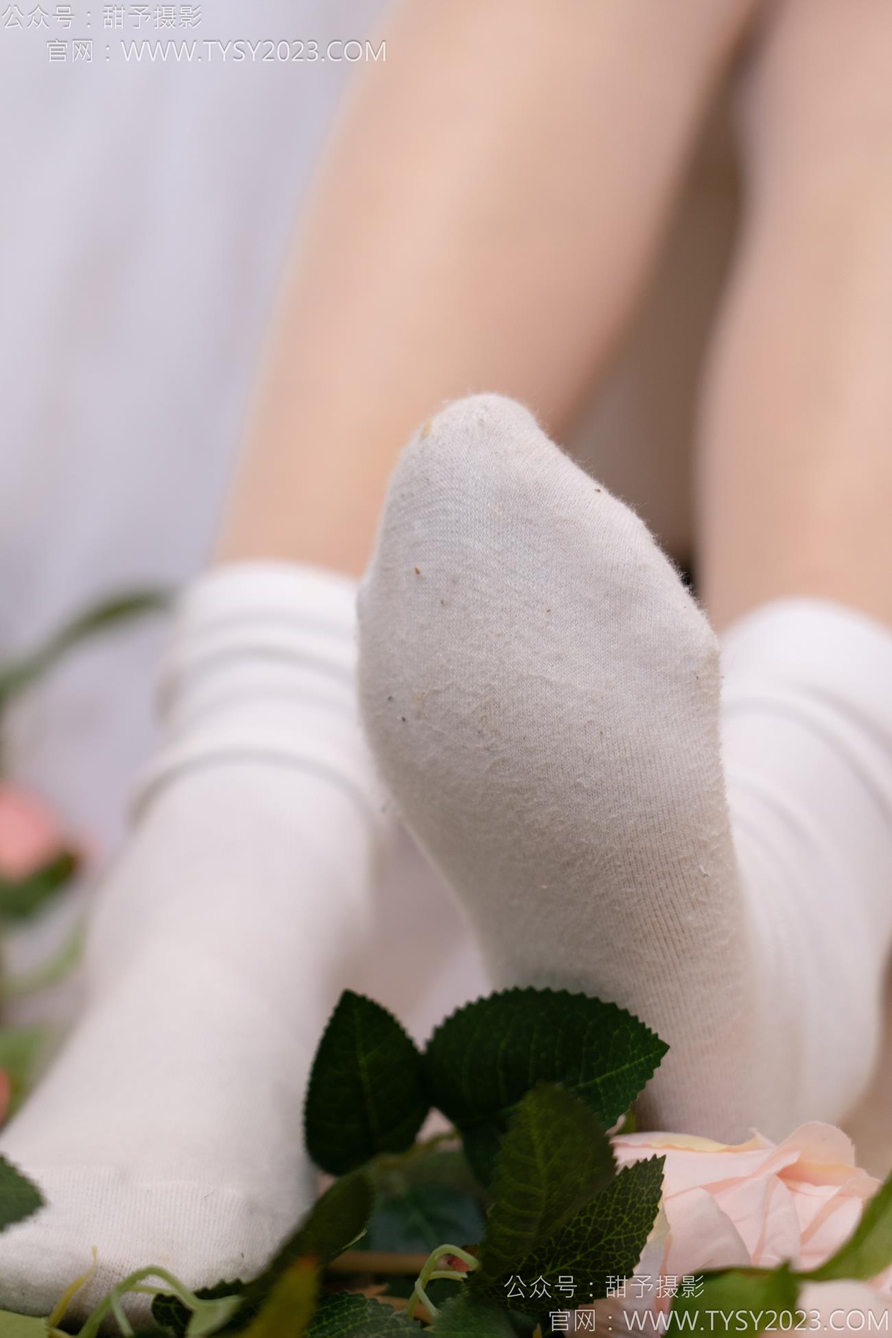 图片[55]-甜予摄影 NO.112 澜澜-板鞋、白棉袜、肉丝（脚尖加固款）[86P] – 速更版-美库