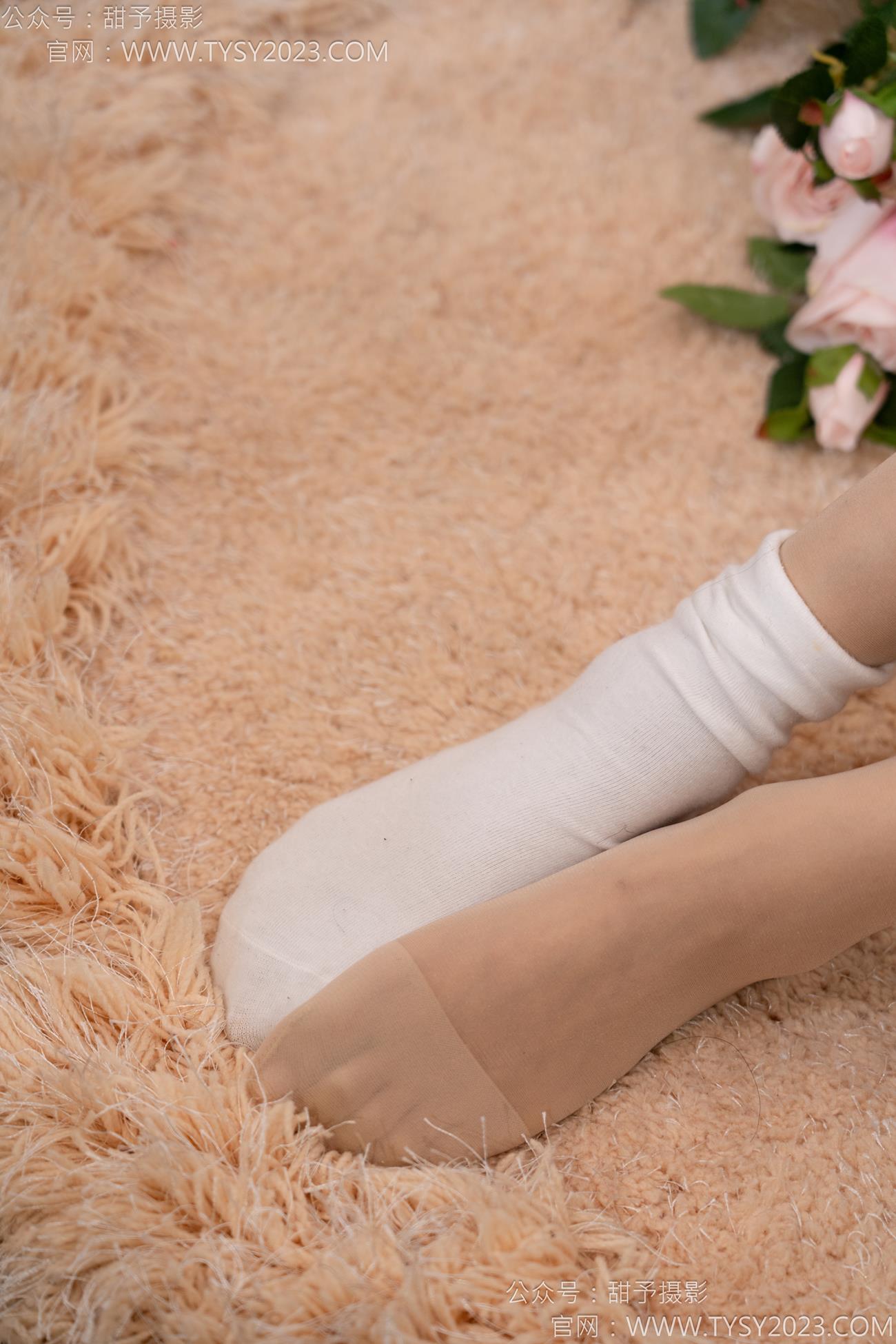 图片[63]-甜予摄影 NO.112 澜澜-板鞋、白棉袜、肉丝（脚尖加固款）[86P] – 速更版-美库