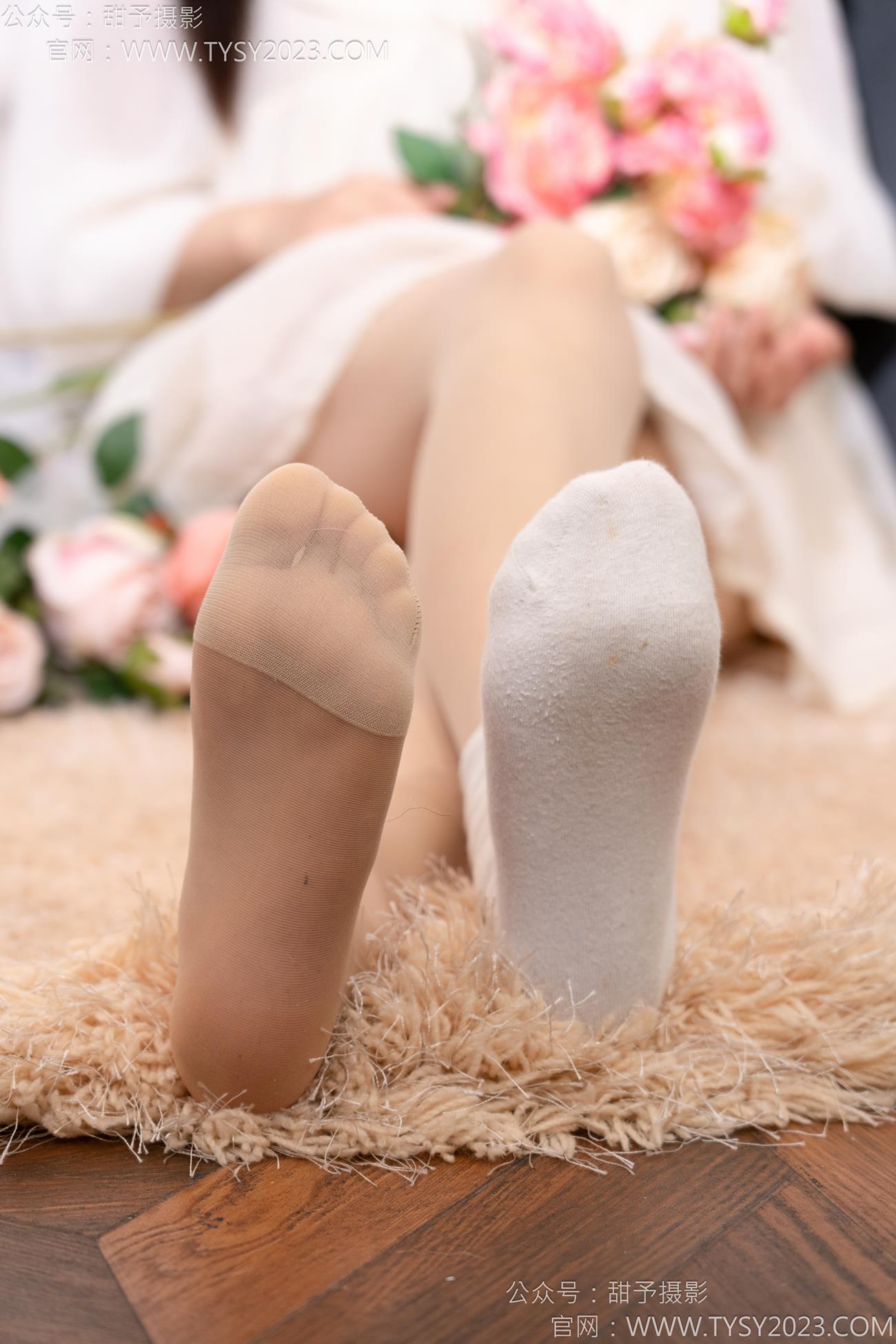 图片[65]-甜予摄影 NO.112 澜澜-板鞋、白棉袜、肉丝（脚尖加固款）[86P] – 速更版-美库