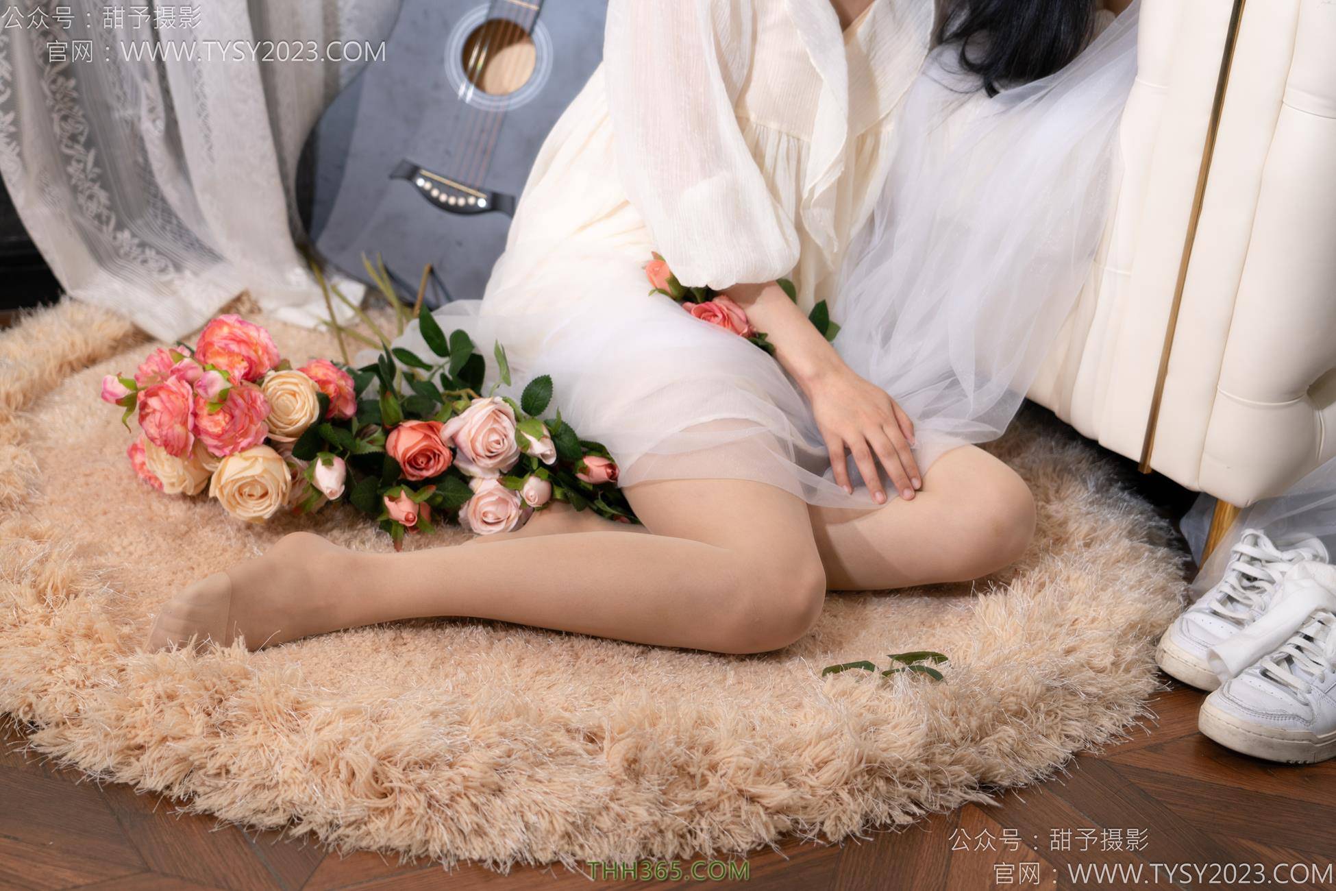 图片[80]-甜予摄影 NO.112 澜澜-板鞋、白棉袜、肉丝（脚尖加固款）[86P] – 速更版-美库