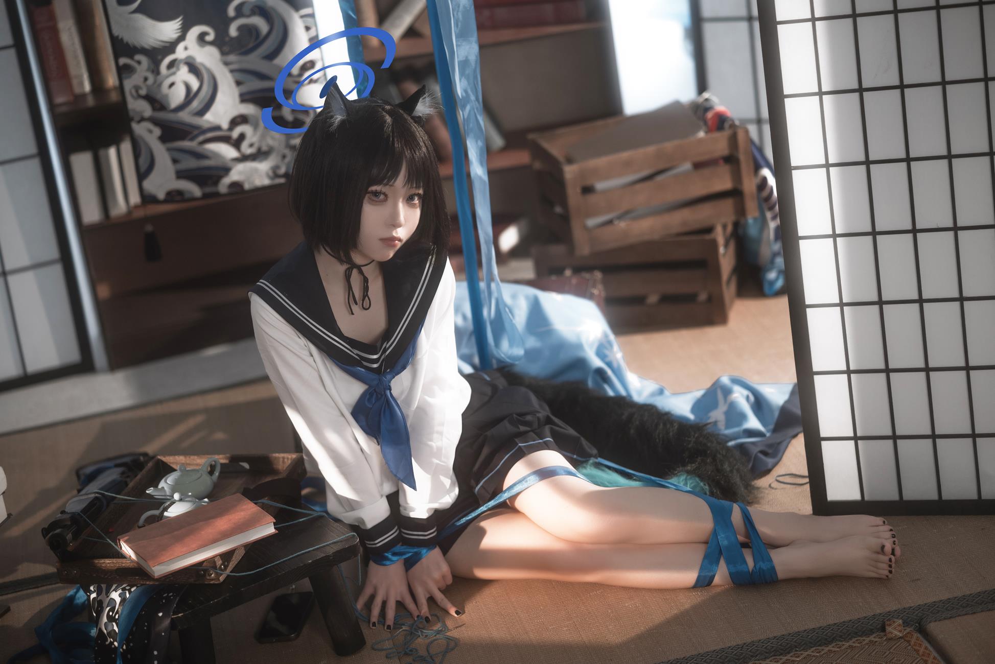 图片[10]-矢量鱼 – 蔚蓝档案 桐生桔梗[22P] – 速更版-美库