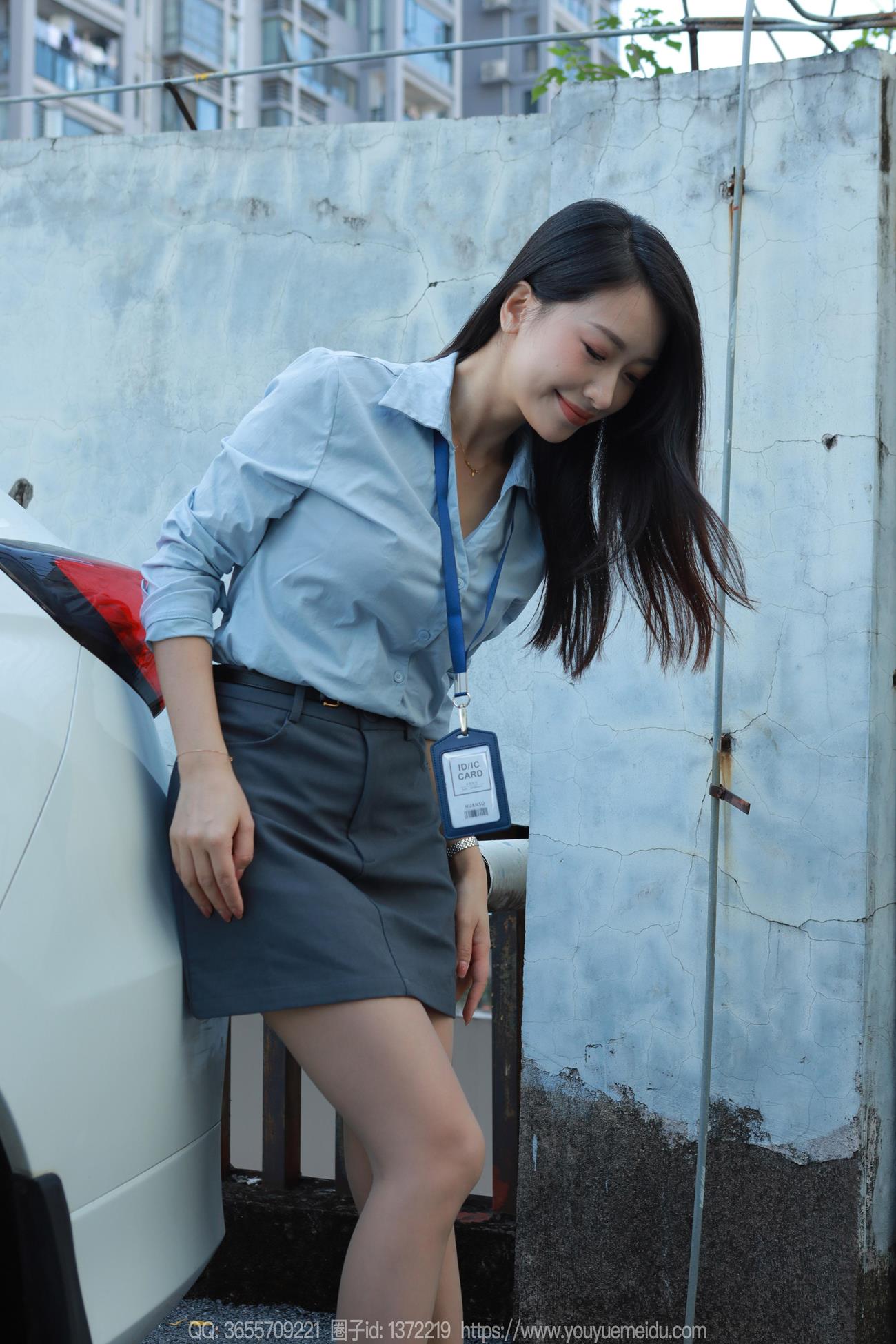 图片[38]-[IESS异思趣向] 2024.11.01 丝享家1887：小婕《蓝色OL（下）》[77P] – 速更版-美库