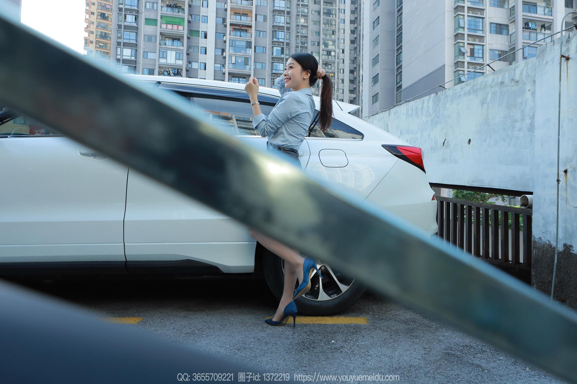 图片[57]-[IESS异思趣向] 2024.11.01 丝享家1887：小婕《蓝色OL（下）》[77P] – 速更版-美库