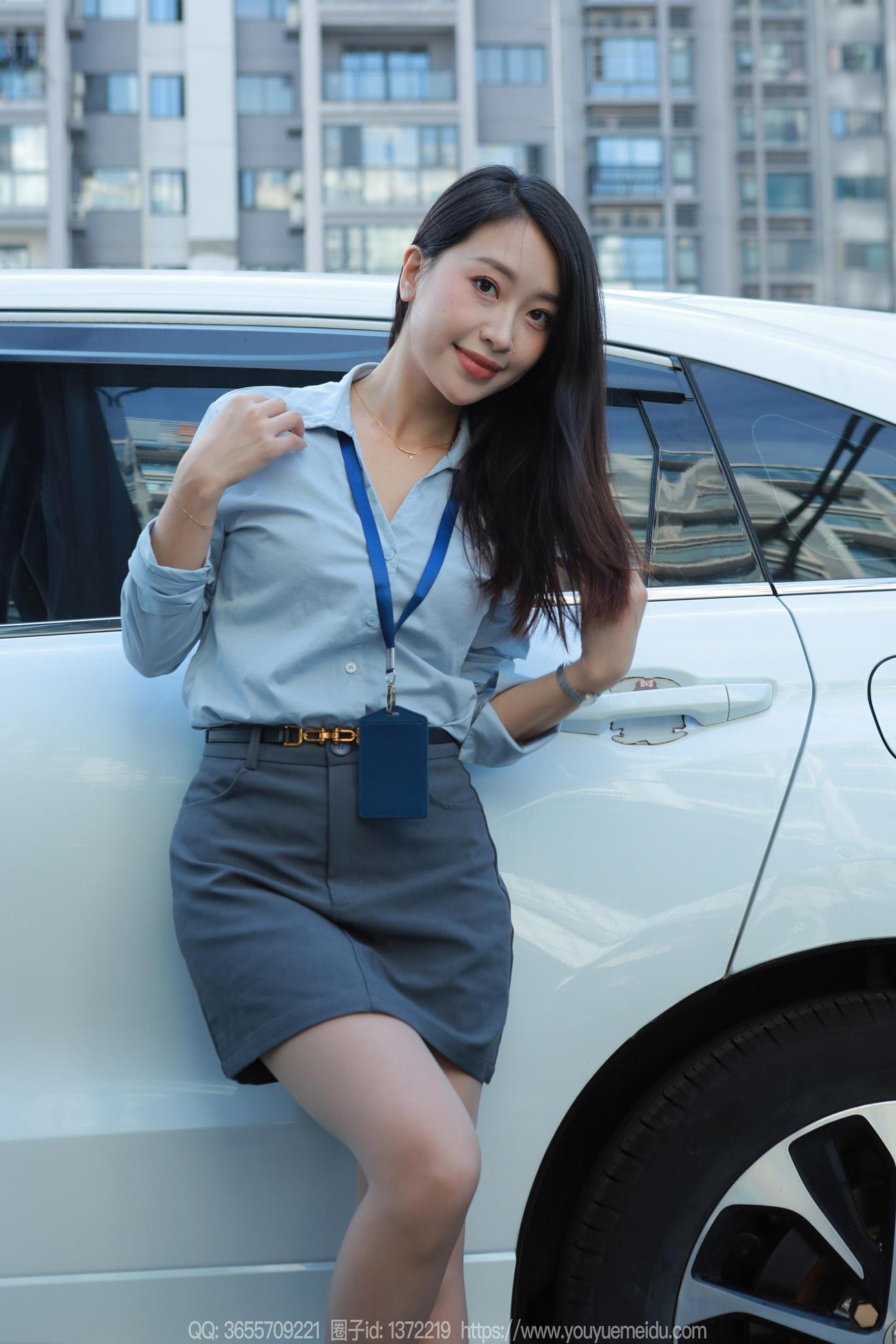 图片[63]-[IESS异思趣向] 2024.11.01 丝享家1887：小婕《蓝色OL（下）》[77P] – 速更版-美库