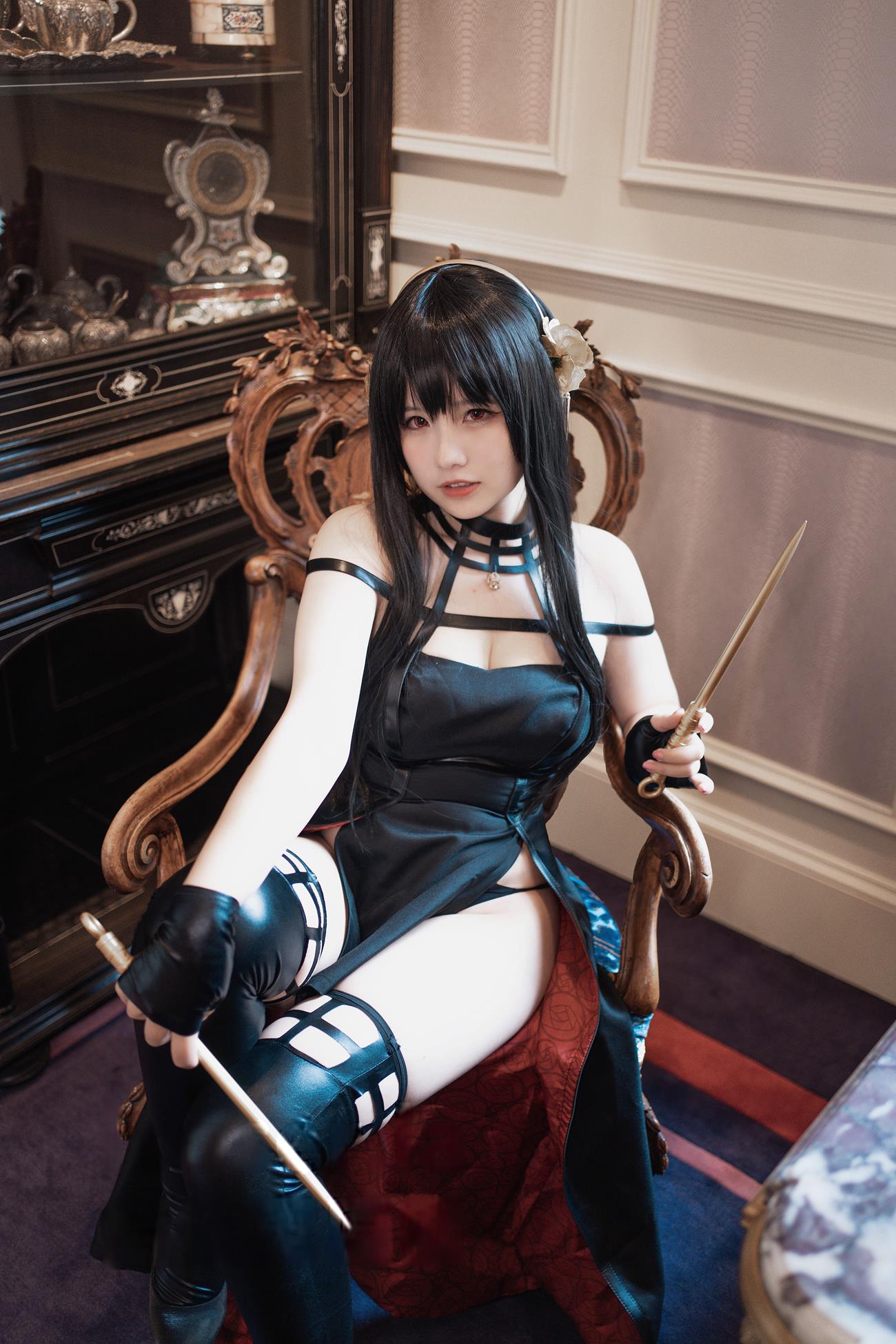 图片[22]-阿半今天很开心 – 间谍过家家 约尔[48P] – 速更版-美库