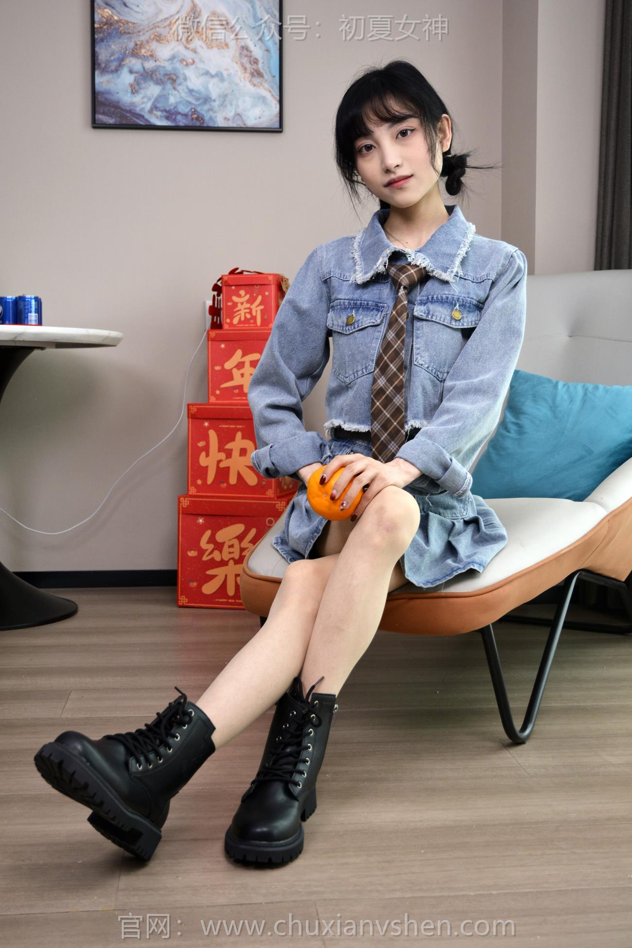 图片[14]-初夏女神 NO.247 柒柒 浪漫牛仔[116P] – 速更版-美库