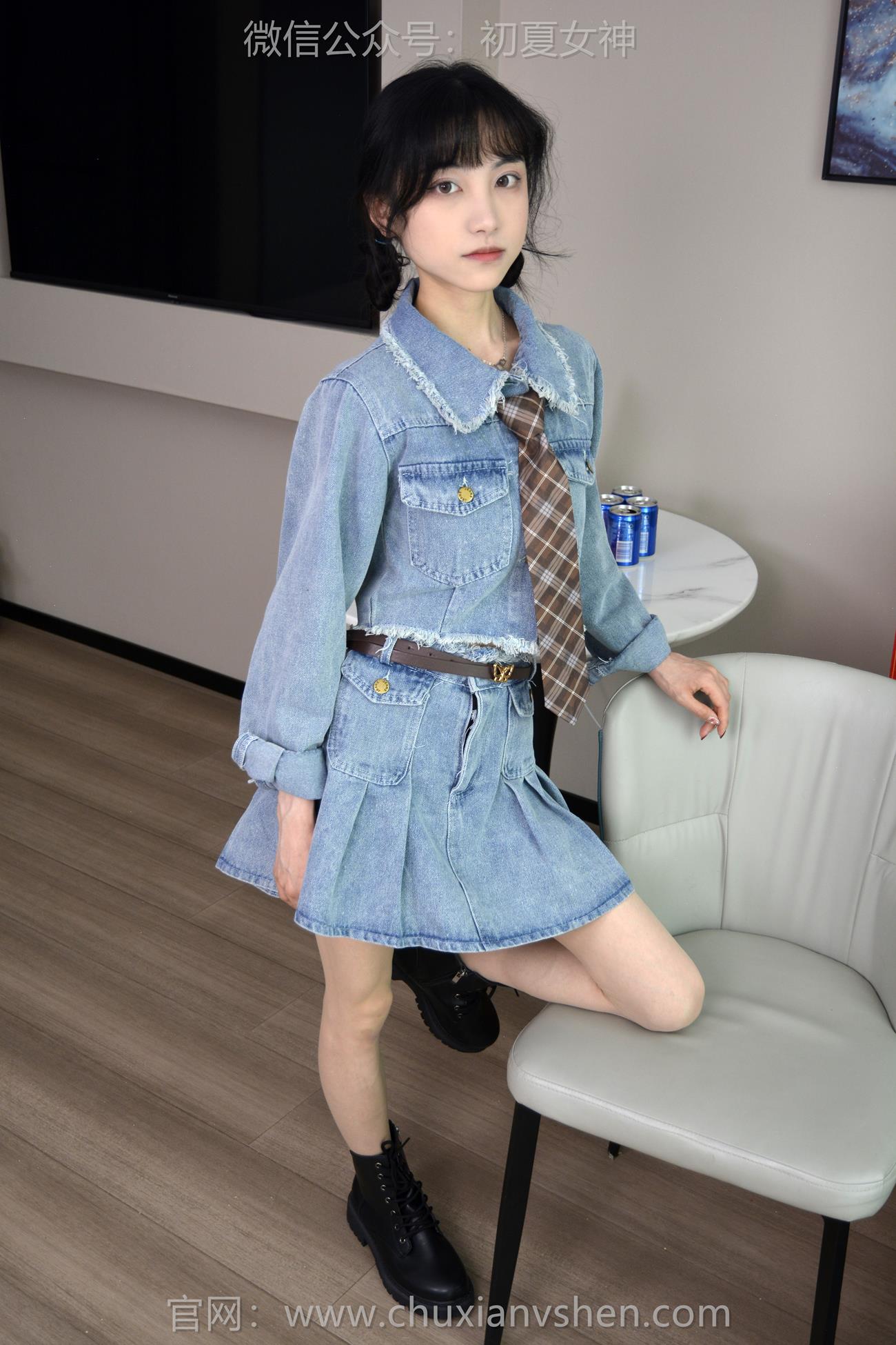 图片[25]-初夏女神 NO.247 柒柒 浪漫牛仔[116P] – 速更版-美库