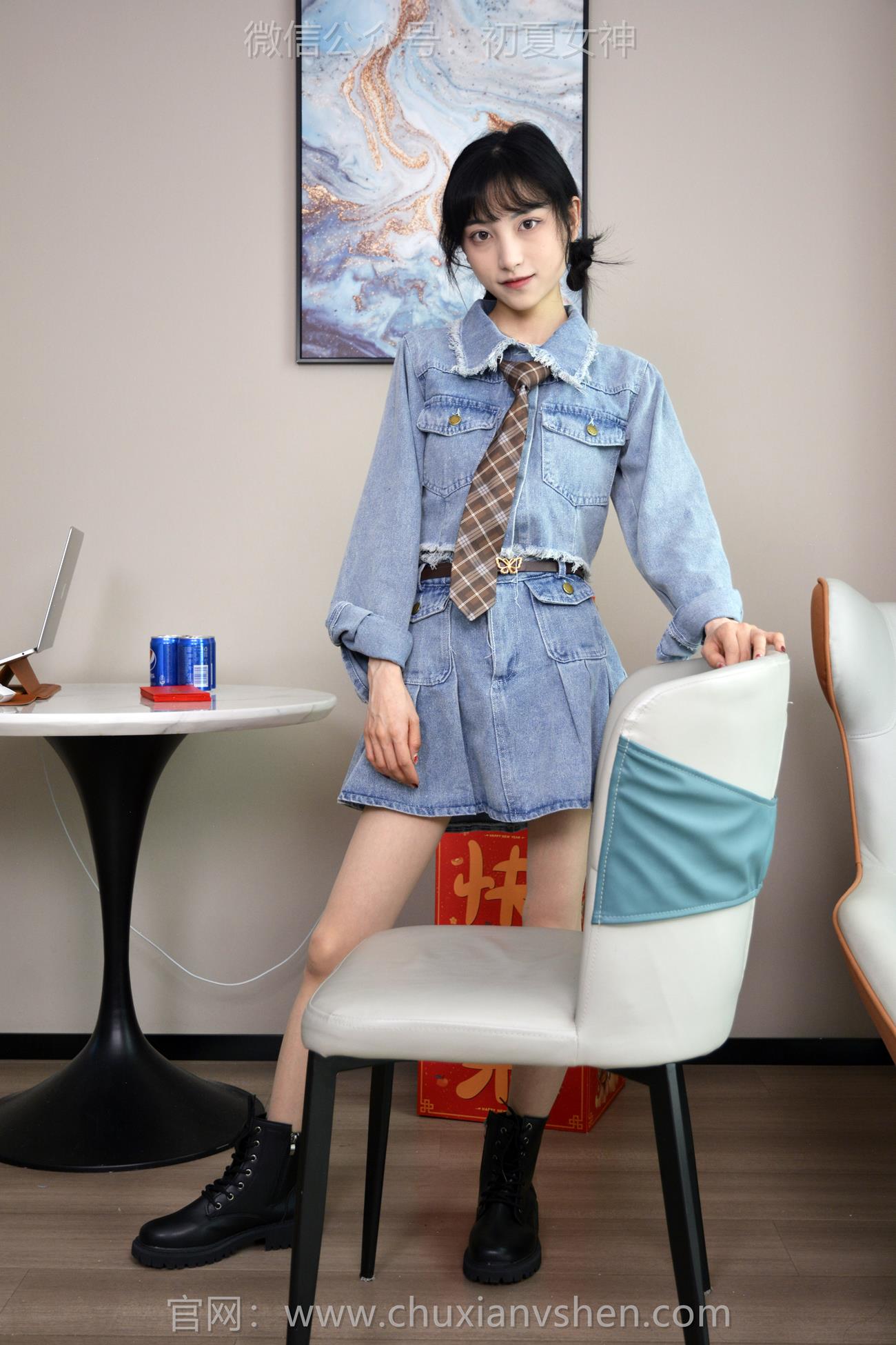 图片[34]-初夏女神 NO.247 柒柒 浪漫牛仔[116P] – 速更版-美库