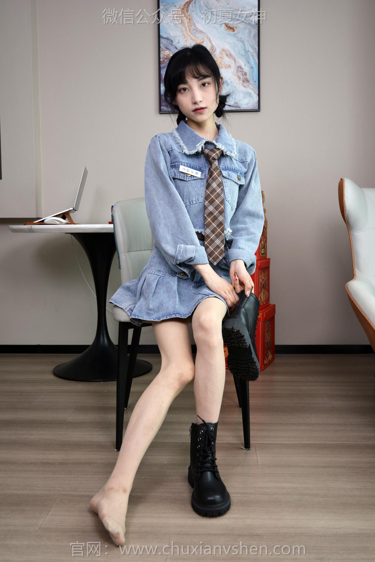 图片[46]-初夏女神 NO.247 柒柒 浪漫牛仔[116P] – 速更版-美库