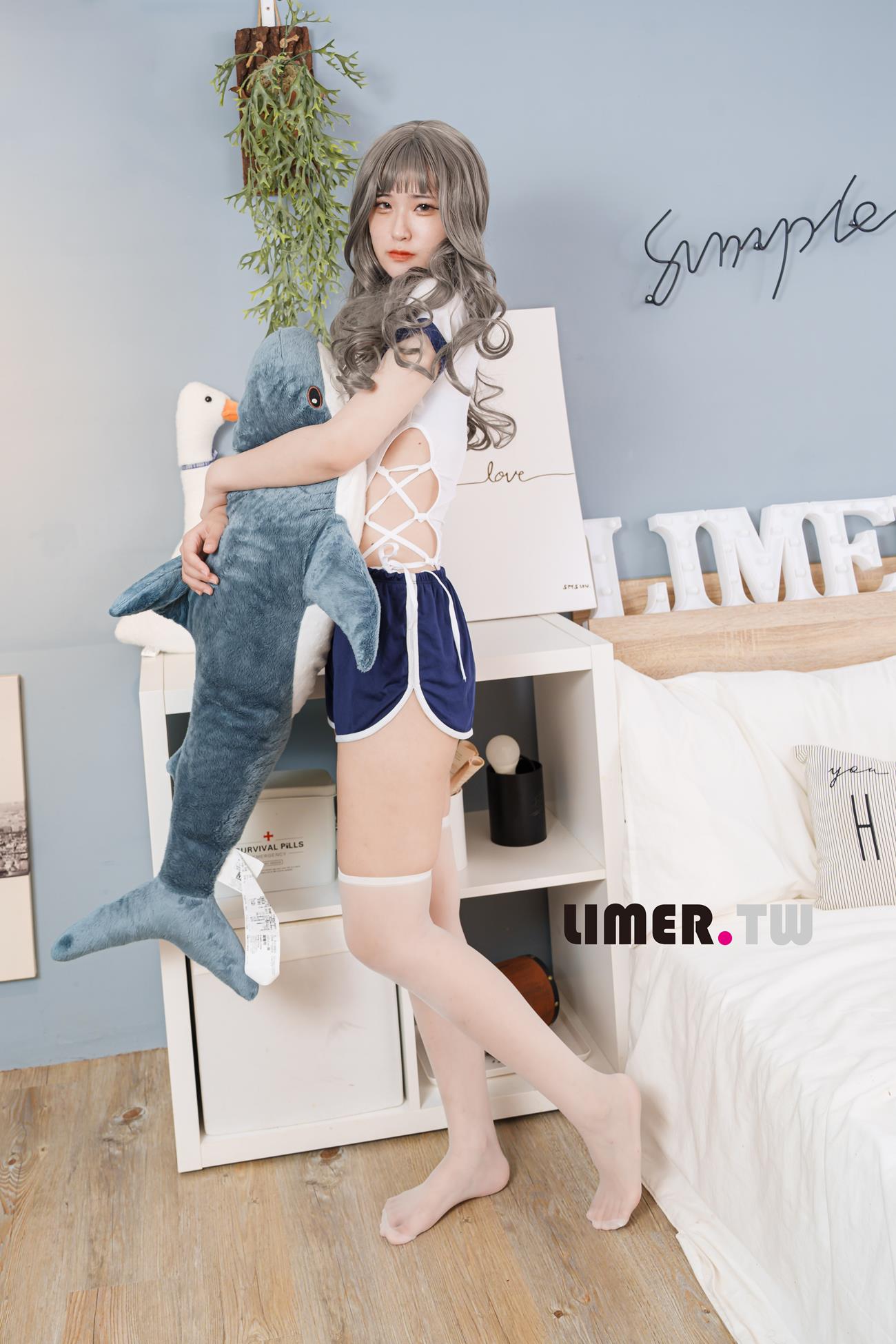 图片[66]-Limerence原创 NO.090 7bao 体育服下 裸足＆白丝[86P] – 速更版-美库