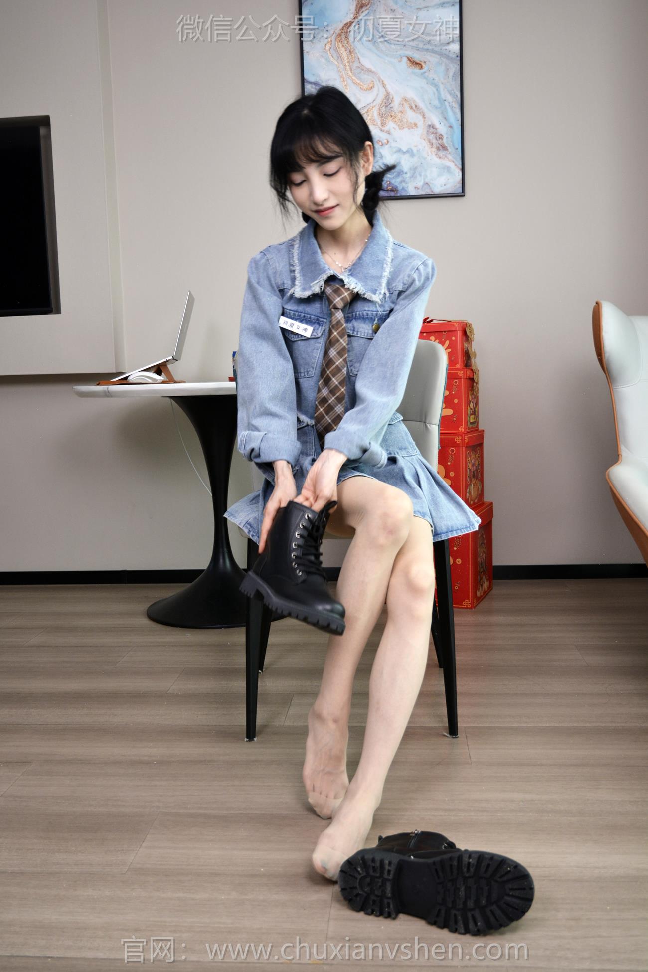 图片[56]-初夏女神 NO.247 柒柒 浪漫牛仔[116P] – 速更版-美库