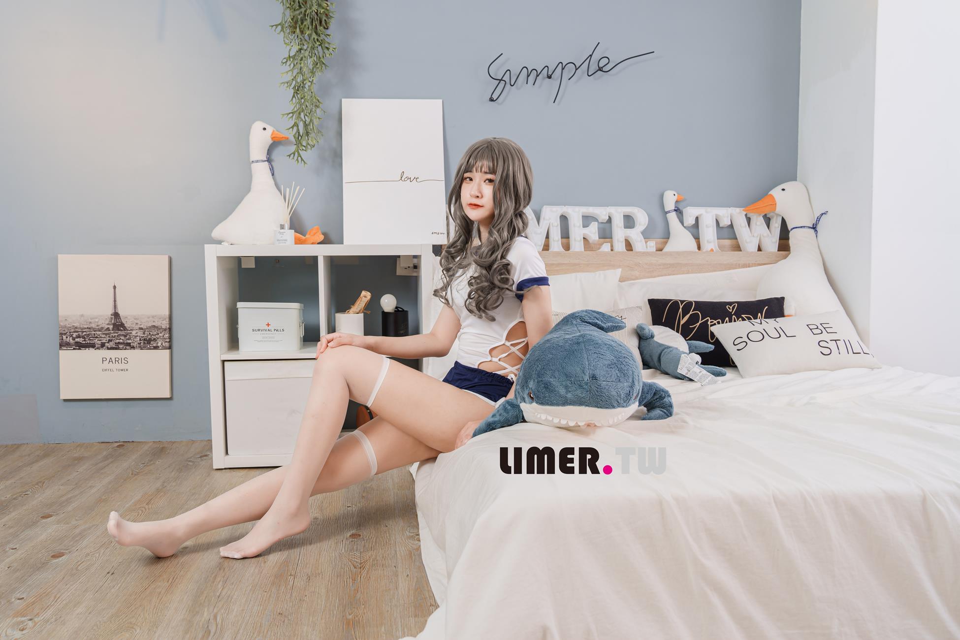 图片[72]-Limerence原创 NO.090 7bao 体育服下 裸足＆白丝[86P] – 速更版-美库