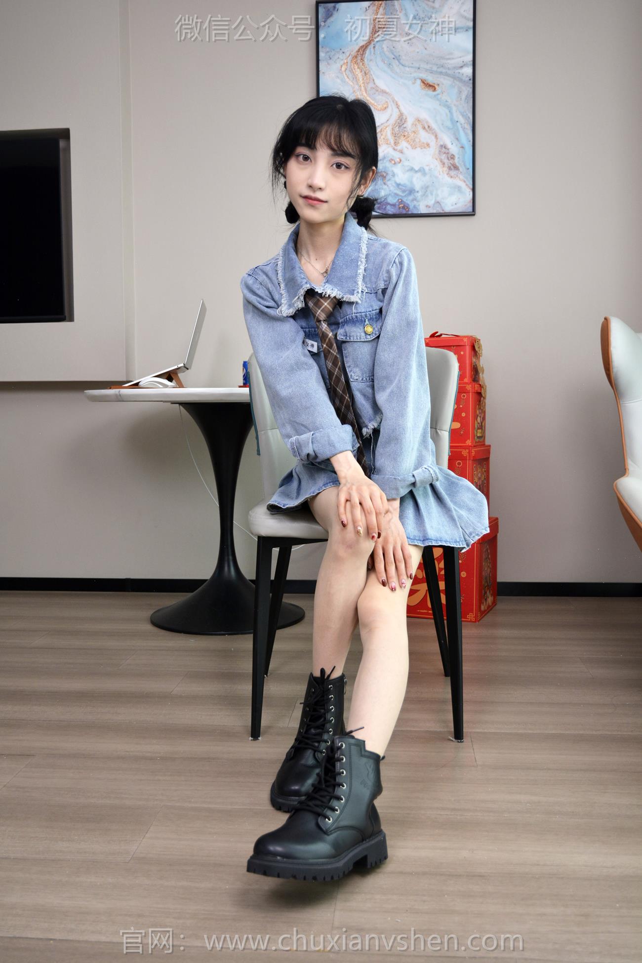 图片[68]-初夏女神 NO.247 柒柒 浪漫牛仔[116P] – 速更版-美库