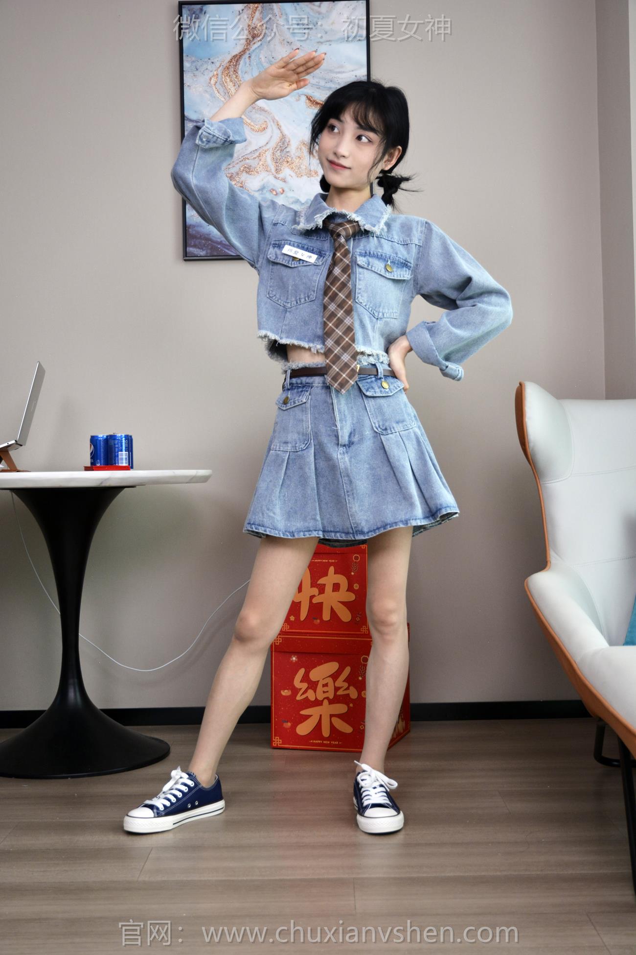 图片[80]-初夏女神 NO.247 柒柒 浪漫牛仔[116P] – 速更版-美库