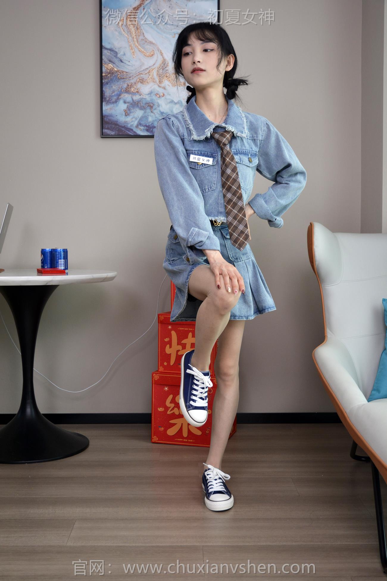 图片[82]-初夏女神 NO.247 柒柒 浪漫牛仔[116P] – 速更版-美库