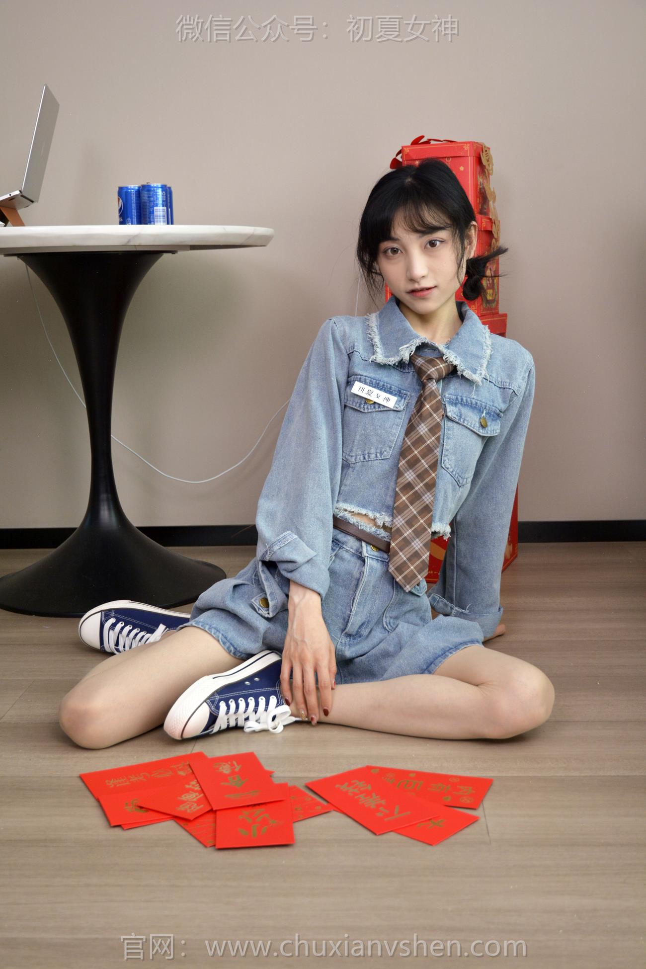 图片[91]-初夏女神 NO.247 柒柒 浪漫牛仔[116P] – 速更版-美库