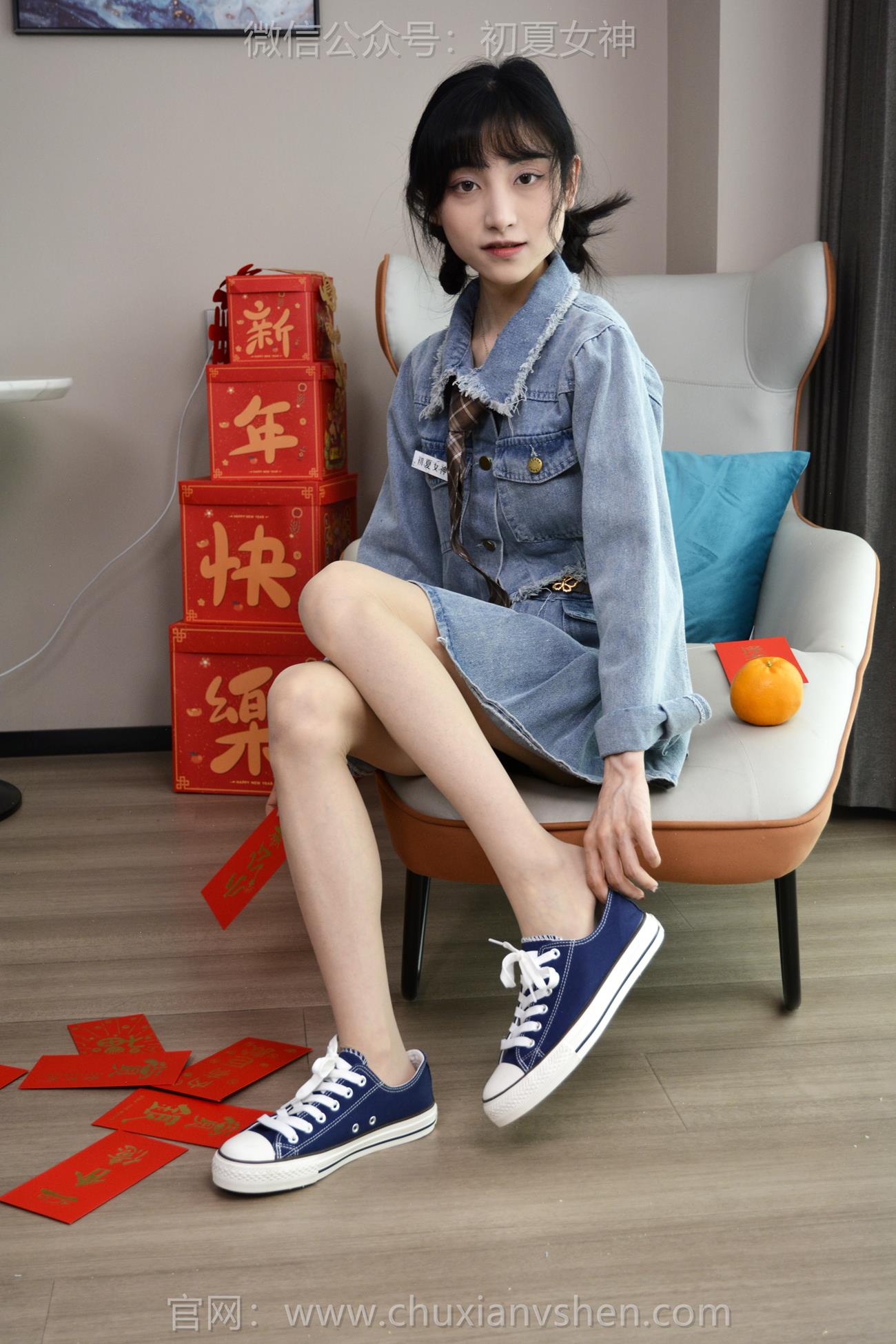 图片[99]-初夏女神 NO.247 柒柒 浪漫牛仔[116P] – 速更版-美库