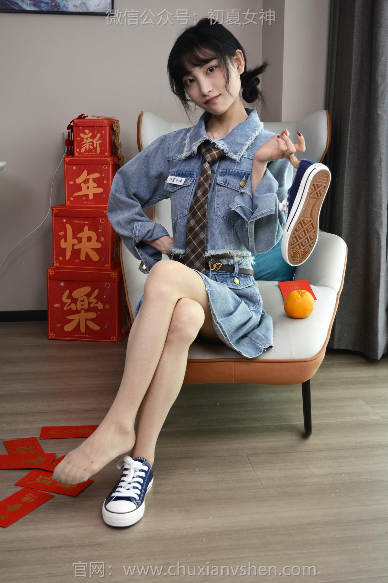 图片[100]-初夏女神 NO.247 柒柒 浪漫牛仔[116P] – 速更版-美库