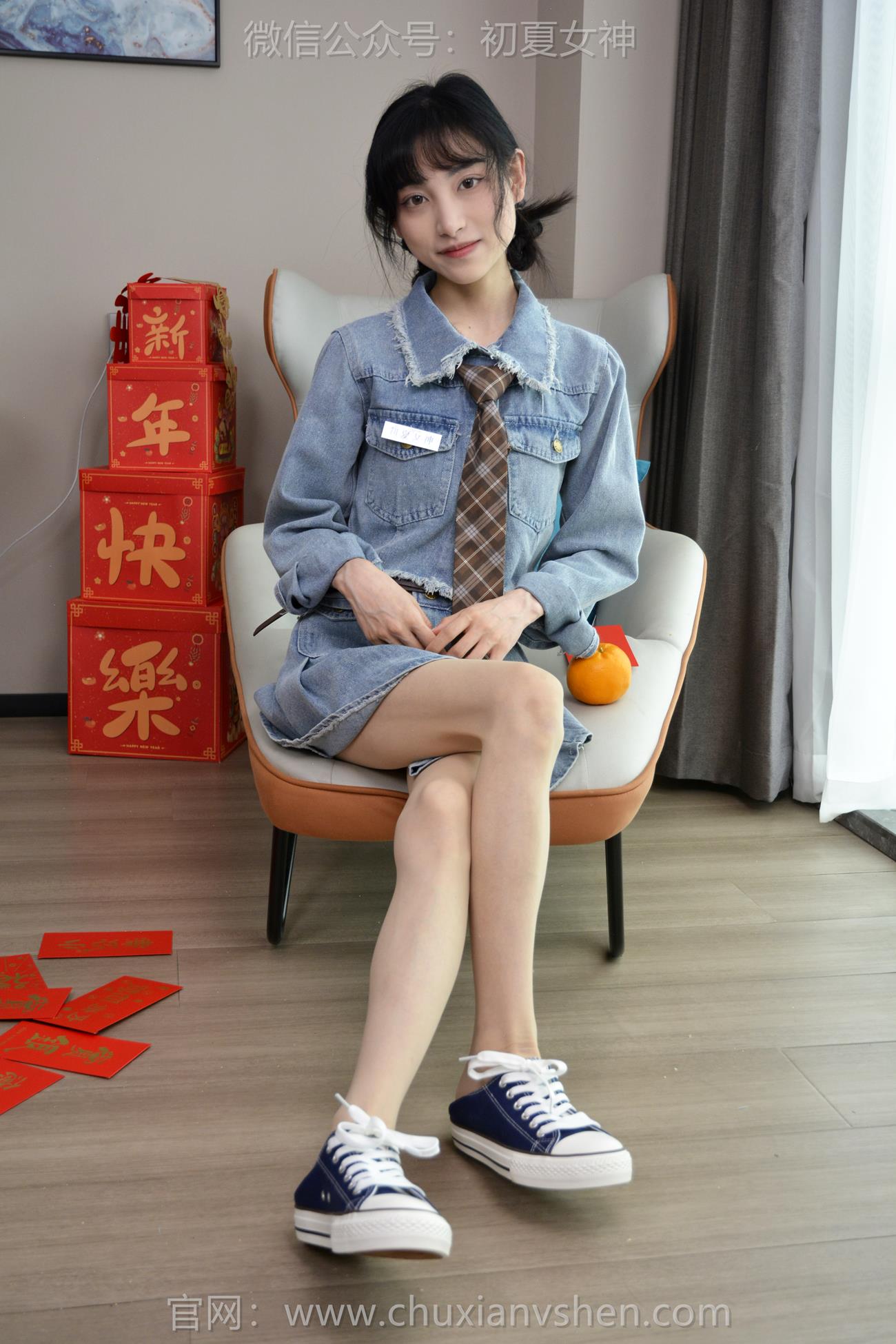 图片[101]-初夏女神 NO.247 柒柒 浪漫牛仔[116P] – 速更版-美库