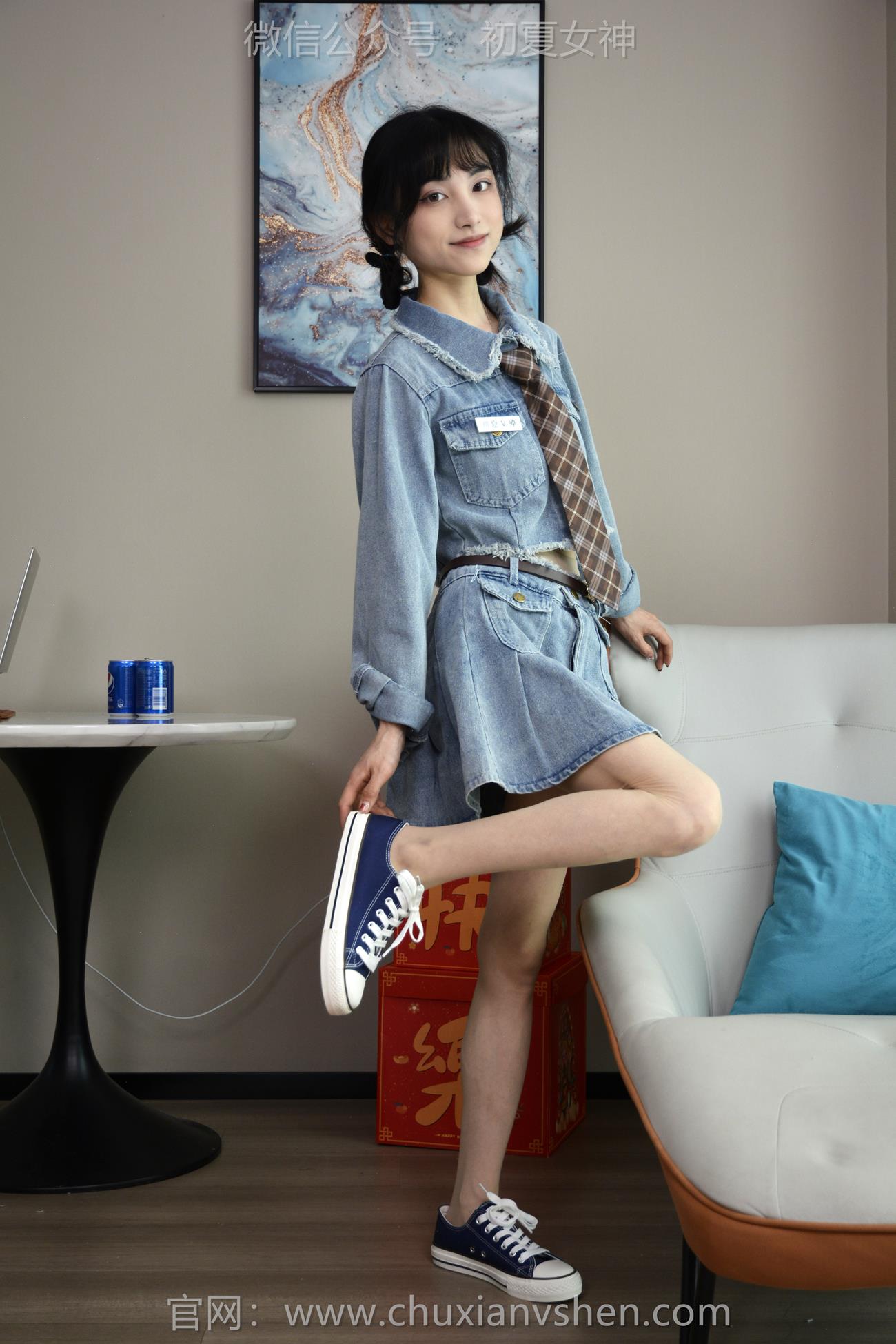 图片[116]-初夏女神 NO.247 柒柒 浪漫牛仔[116P] – 速更版-美库