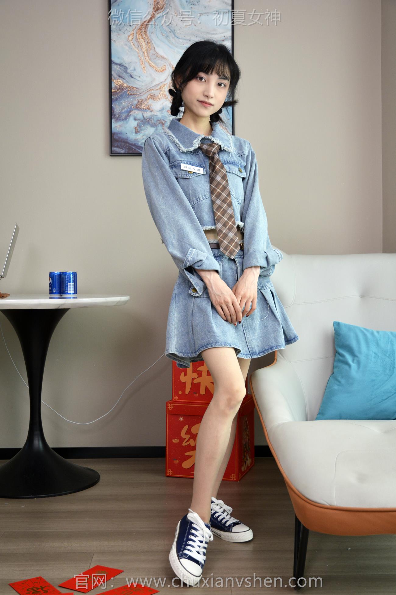 图片[117]-初夏女神 NO.247 柒柒 浪漫牛仔[116P] – 速更版-美库