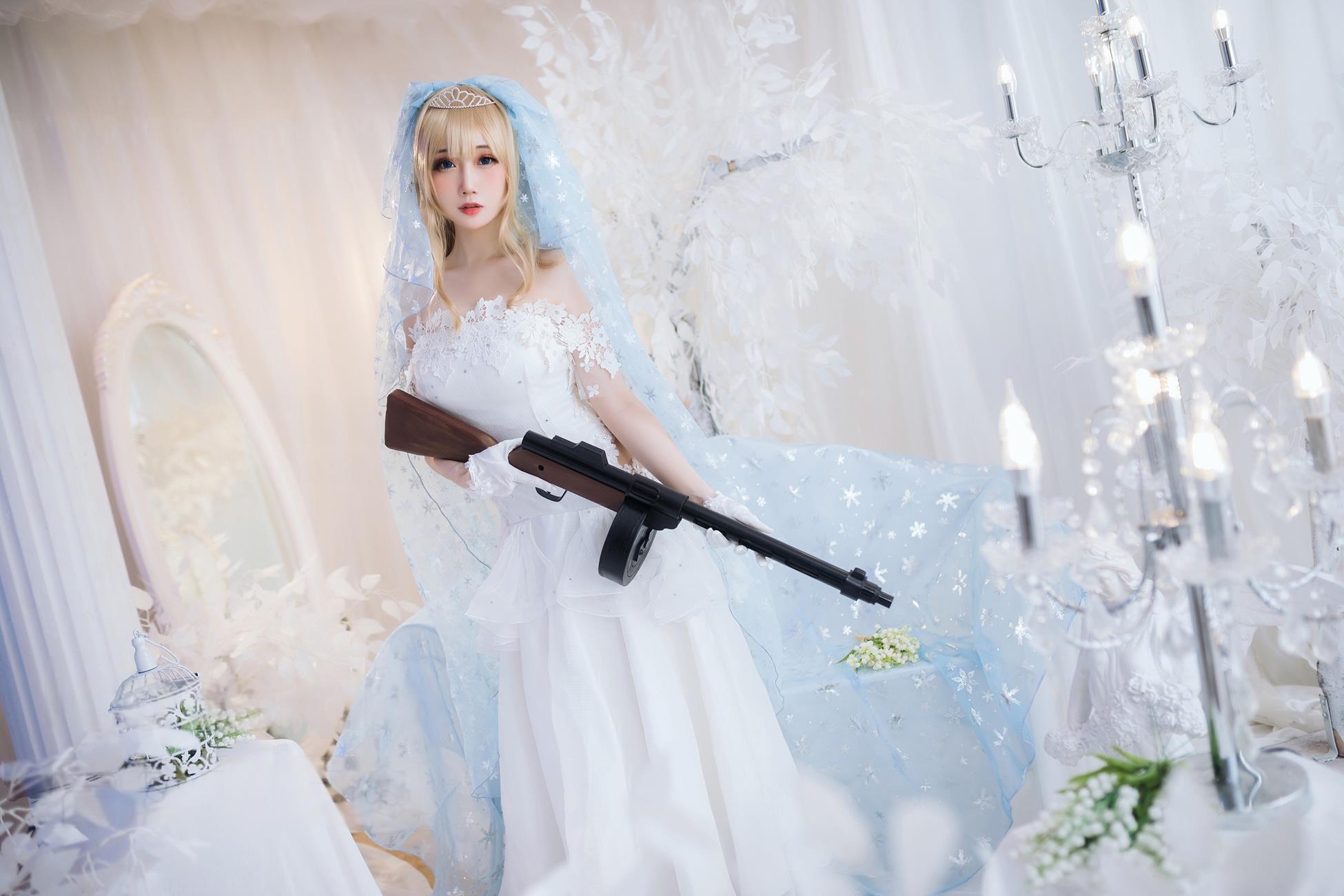 图片[10]-焖焖碳 – 少女前线 索米 婚纱[41P] – 速更版-美库