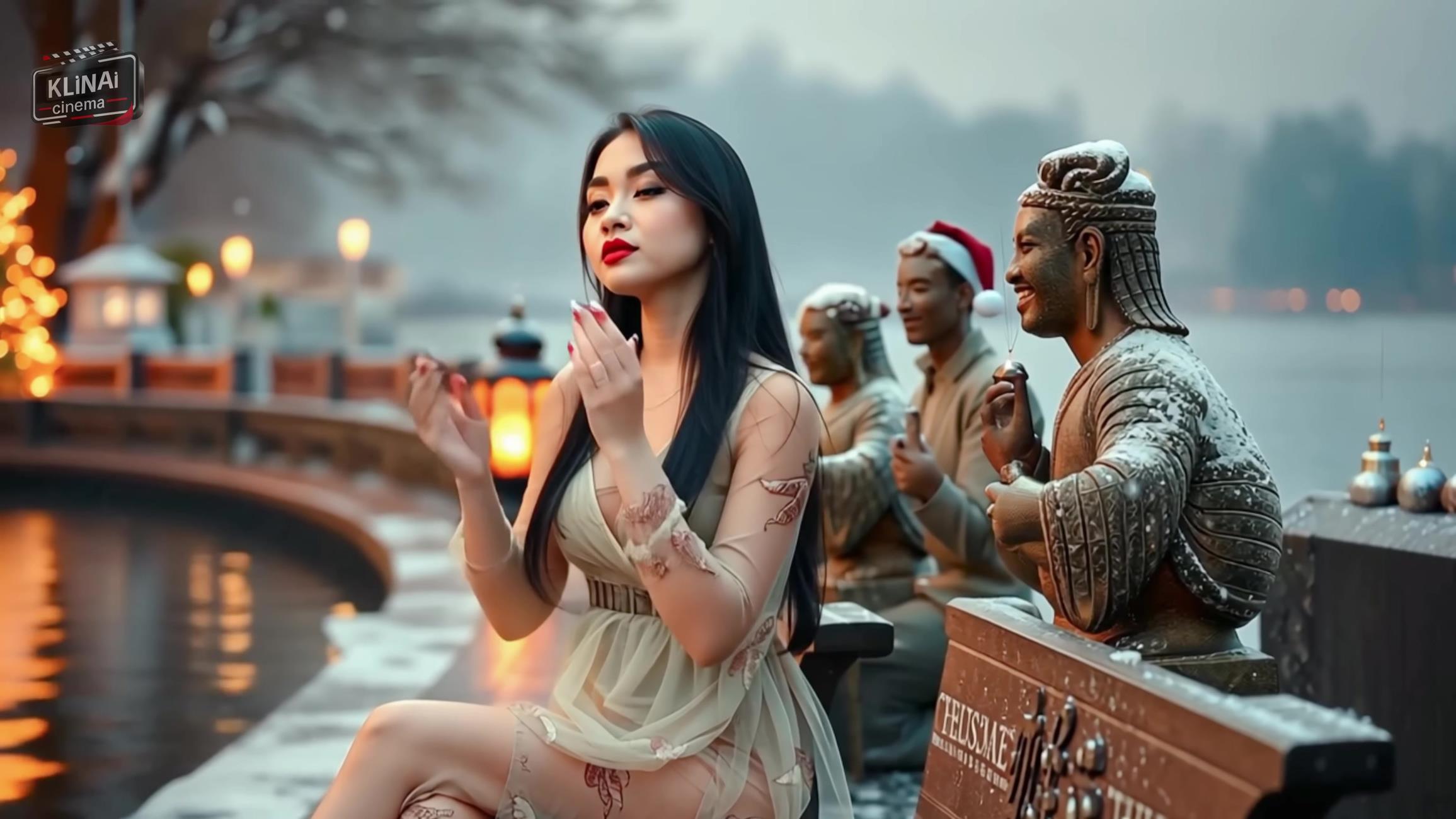 图片[17]-AI绘画 429 Retro Futurist New Year Glamour_ Chinese Women Celebrate New Year 2025 _ 4K AI Music Video[20P] – 速更版-美库