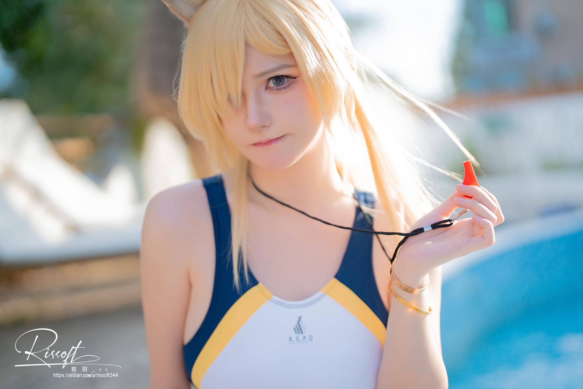图片[31]-前羽_rr – 碧蓝档案 尾形康娜竞泳[42P] – 速更版-美库
