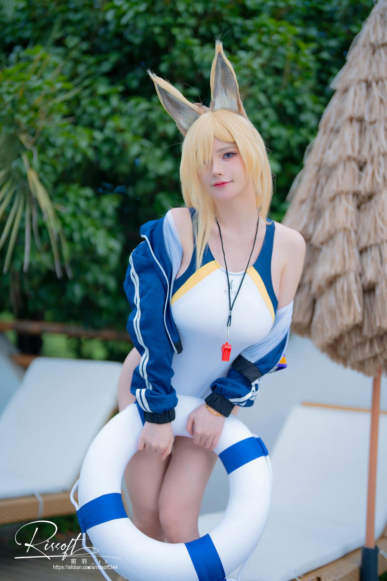 图片[36]-前羽_rr – 碧蓝档案 尾形康娜竞泳[42P] – 速更版-美库