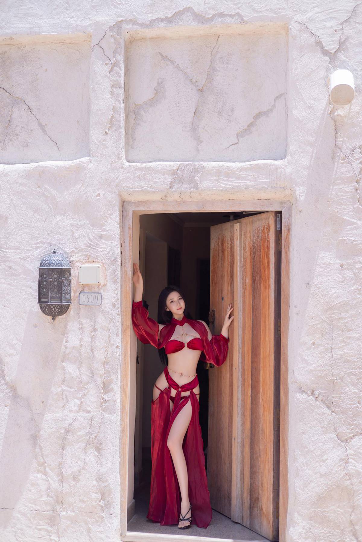 图片[15]-秀人名模鱼子酱Fish《惊红之舞》写真[35P] – 速更版-美库