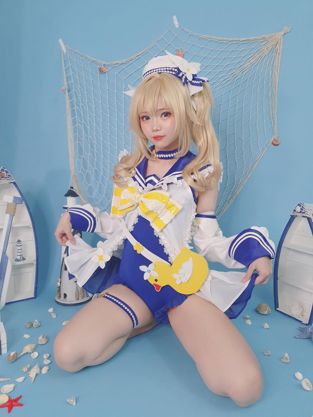 图片[17]-ZinieQ NO.041 – Barbara Swimsuit[28P] – 速更版-美库