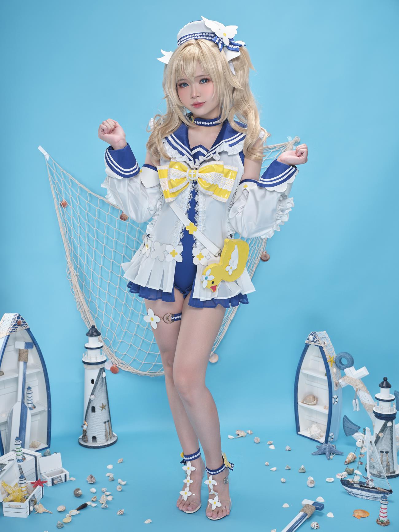 图片[22]-ZinieQ NO.041 – Barbara Swimsuit[28P] – 速更版-美库