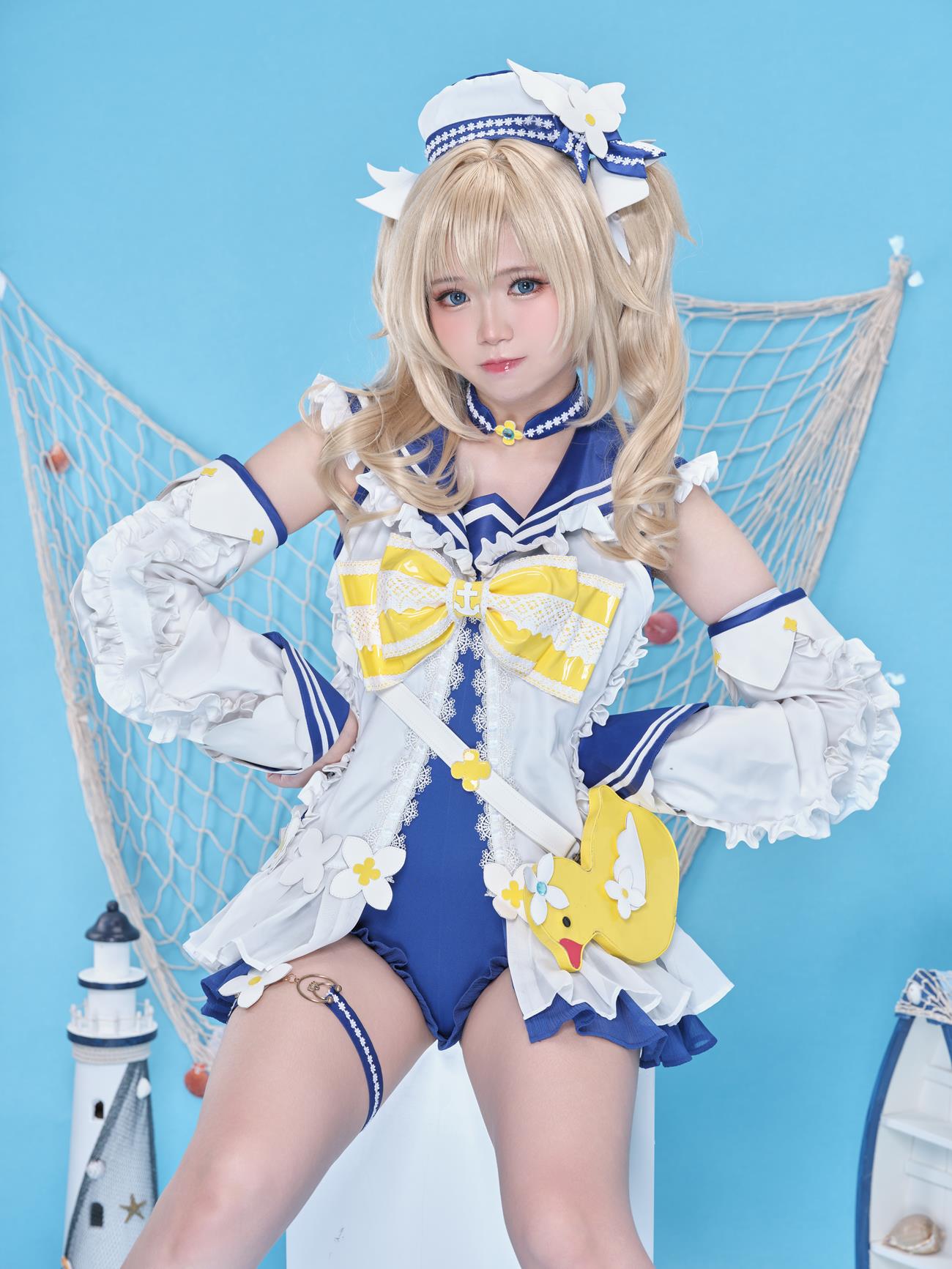 图片[25]-ZinieQ NO.041 – Barbara Swimsuit[28P] – 速更版-美库