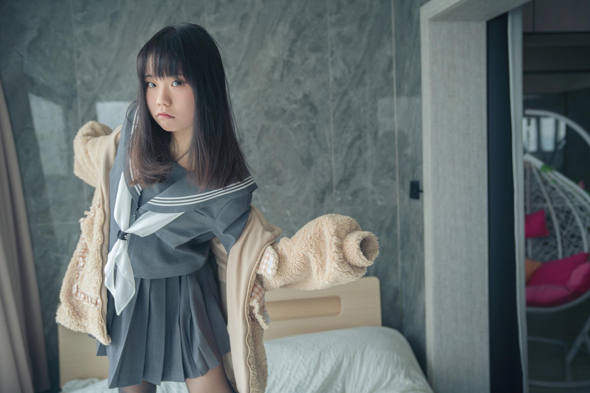 图片[51]-一只小栗奈  – 熊熊JK女友[97P] – 速更版-美库