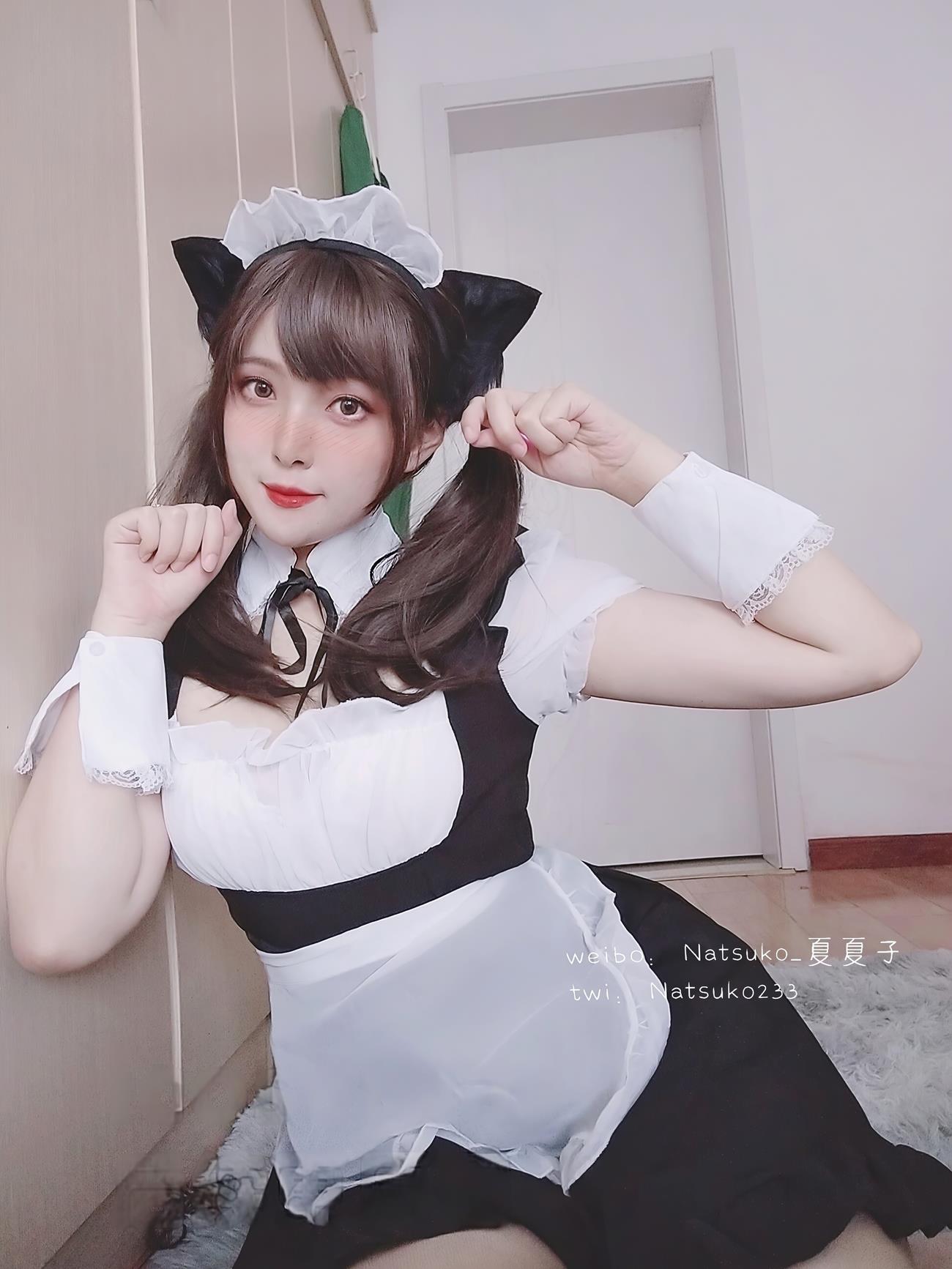 图片[11]-Natsuko夏夏子  – 猫耳女仆[30P] – 速更版-美库