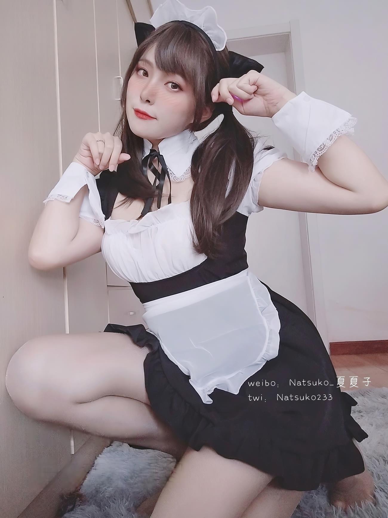 图片[13]-Natsuko夏夏子  – 猫耳女仆[30P] – 速更版-美库