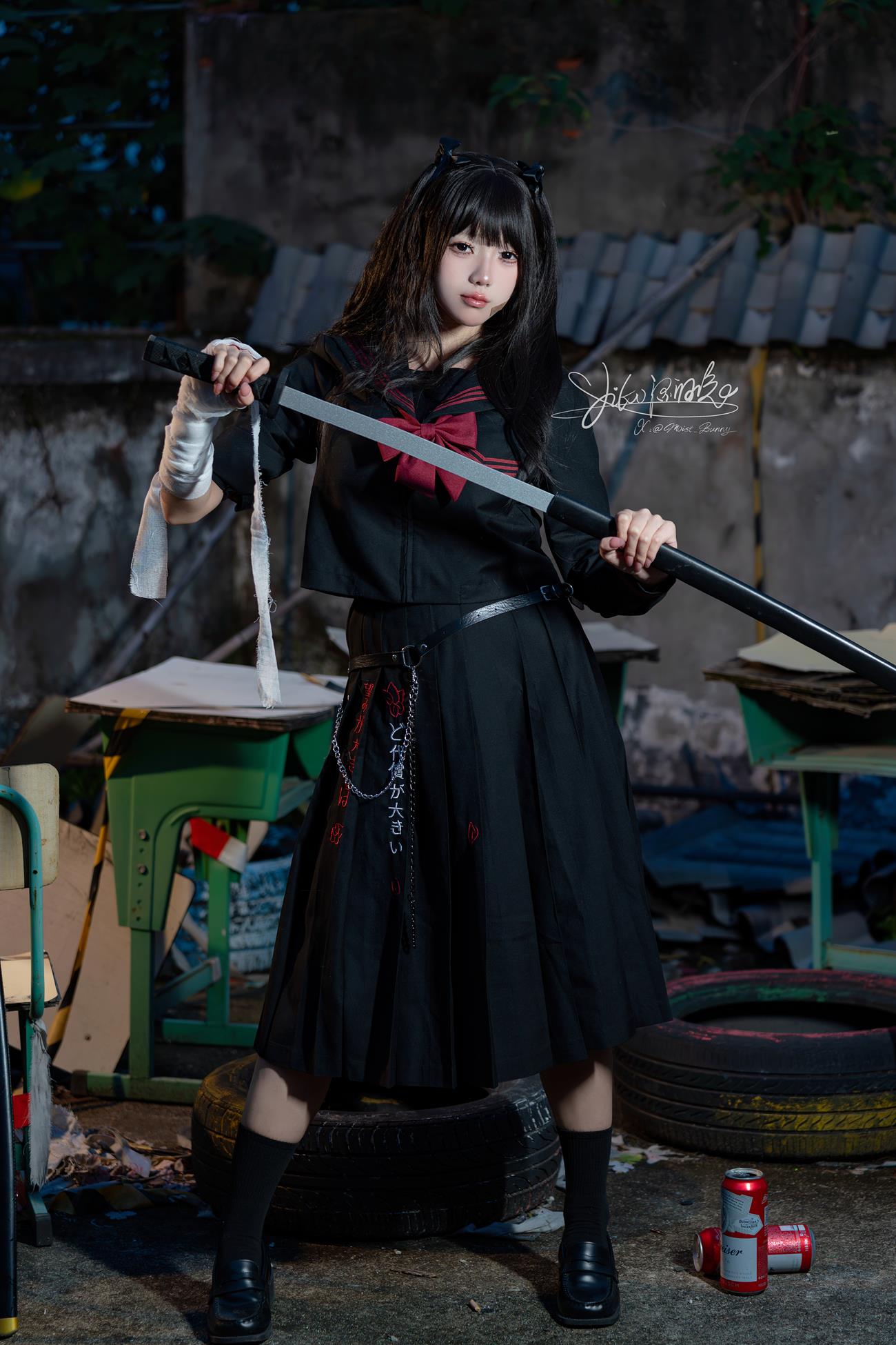 图片[13]-咬一口兔娘  – 不良女高[20P] – 速更版-美库