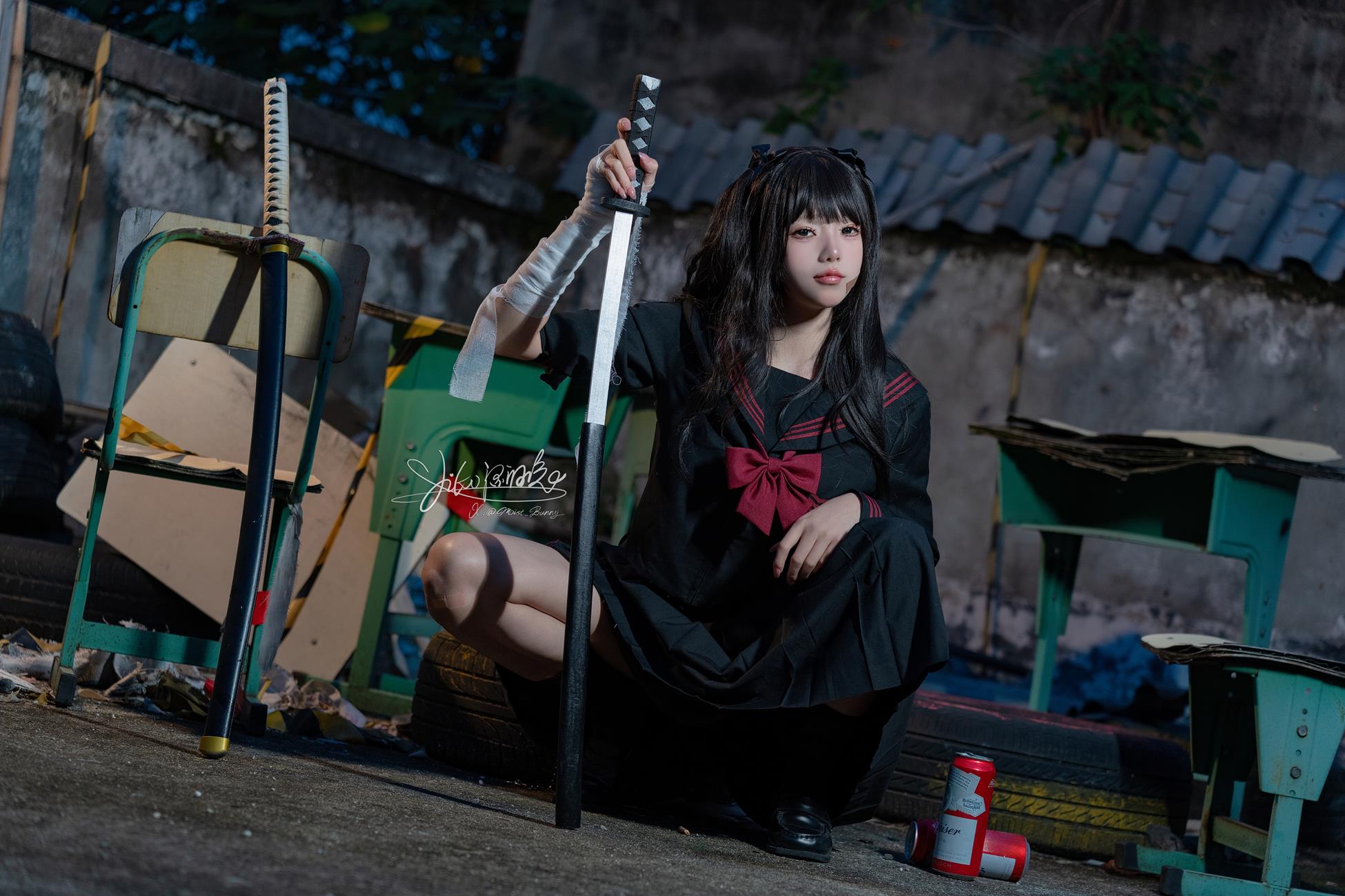 图片[14]-咬一口兔娘  – 不良女高[20P] – 速更版-美库