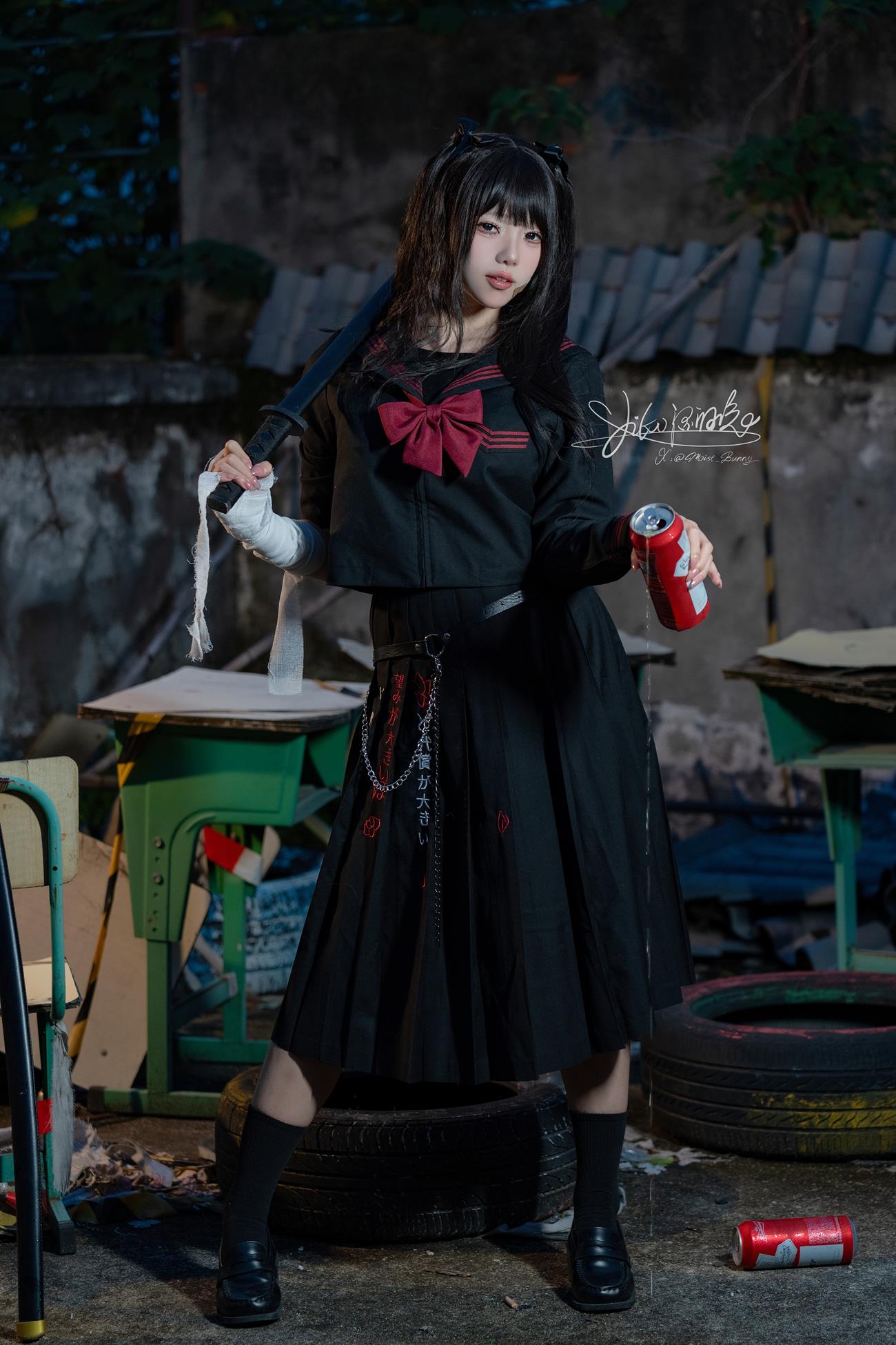 图片[15]-咬一口兔娘  – 不良女高[20P] – 速更版-美库