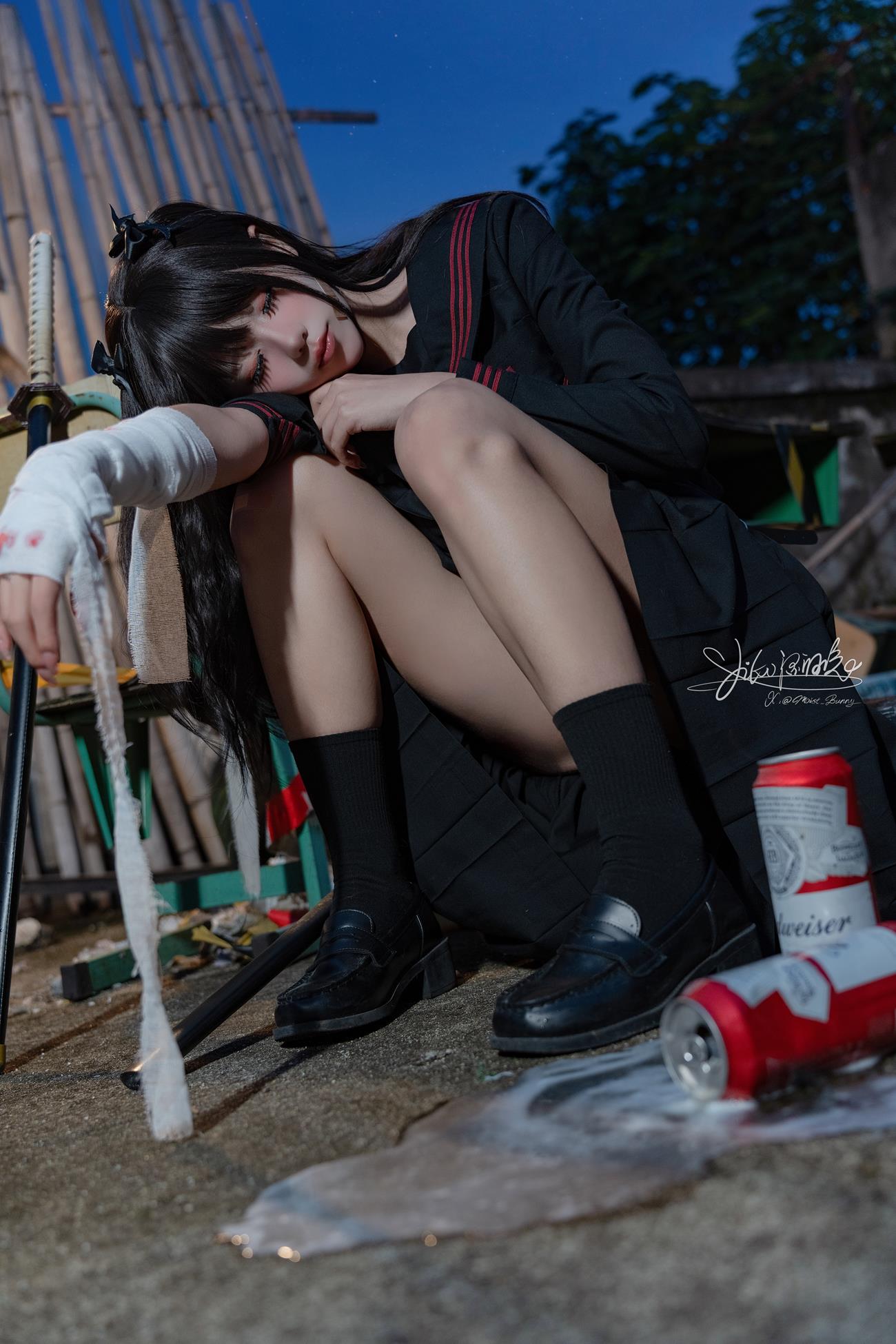 图片[17]-咬一口兔娘  – 不良女高[20P] – 速更版-美库