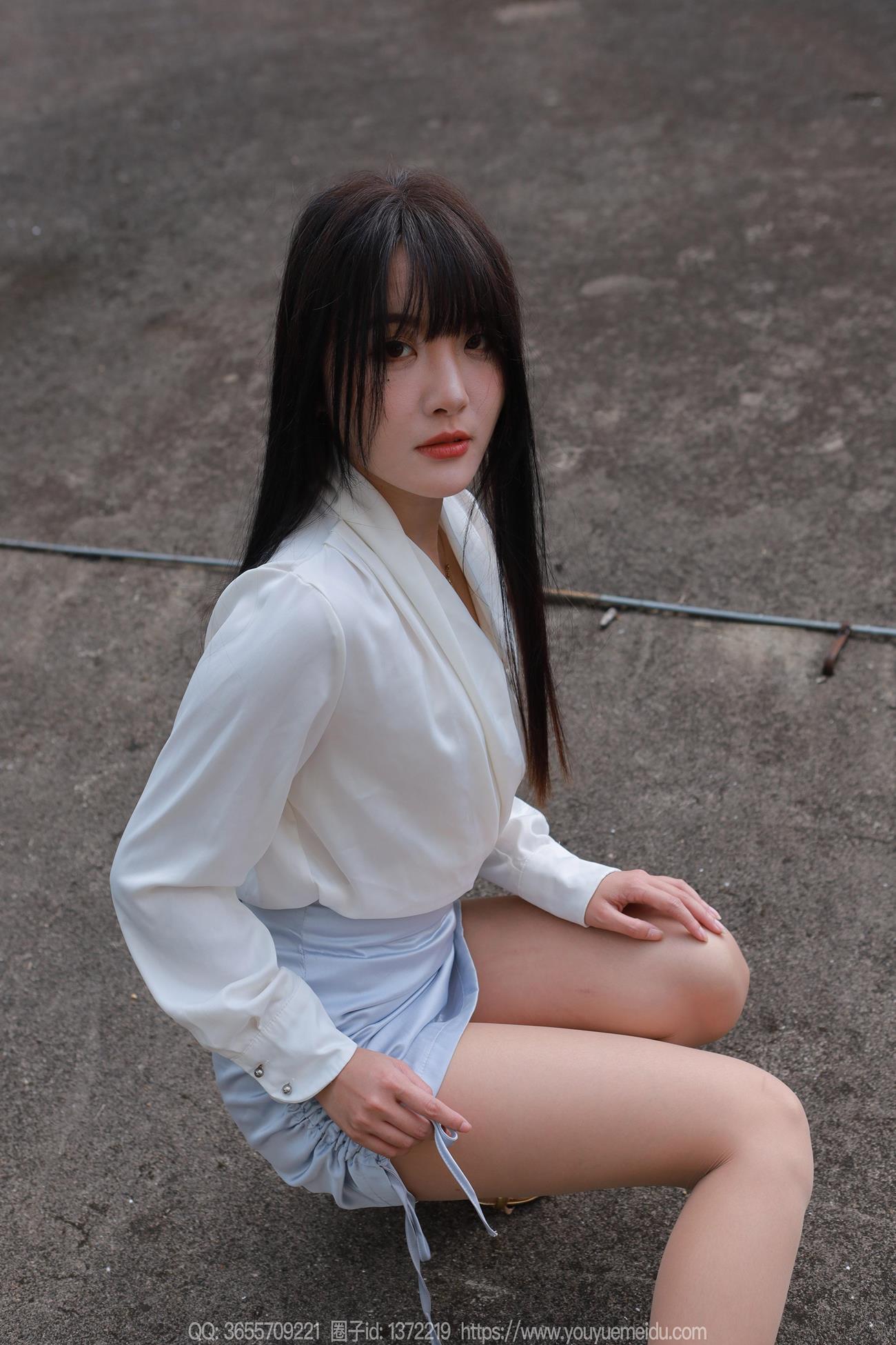 图片[12]-[IESS异思趣向] 2024.11.10 丝享家1894：婉萍《蓝色短裙（下）》[89P] – 速更版-美库