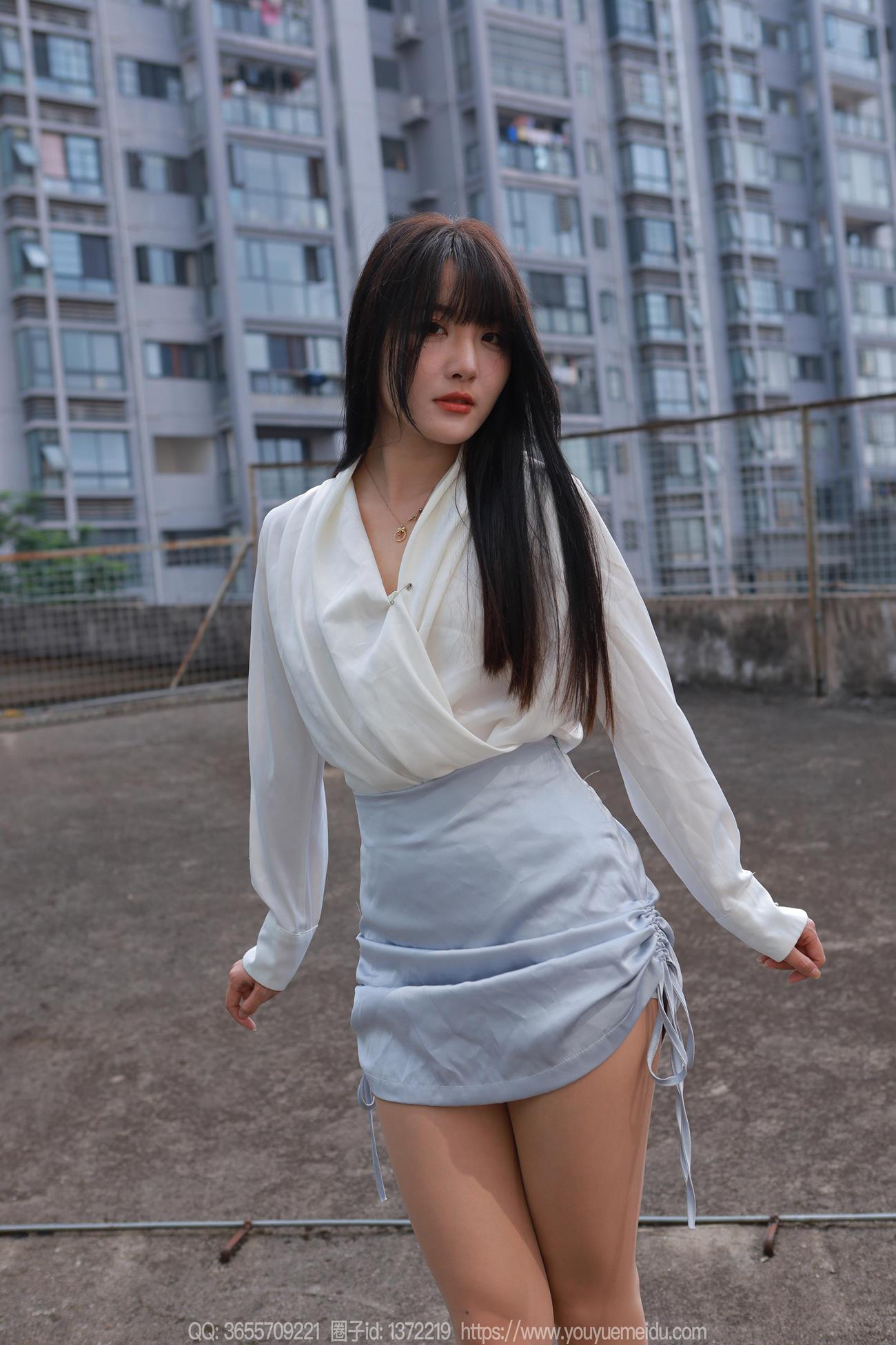 图片[66]-[IESS异思趣向] 2024.11.10 丝享家1894：婉萍《蓝色短裙（下）》[89P] – 速更版-美库